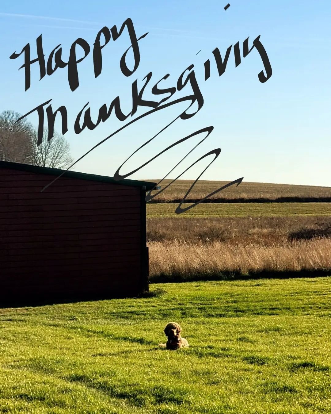 From all of us, to all of you. HAPPY THANKSGIVING.