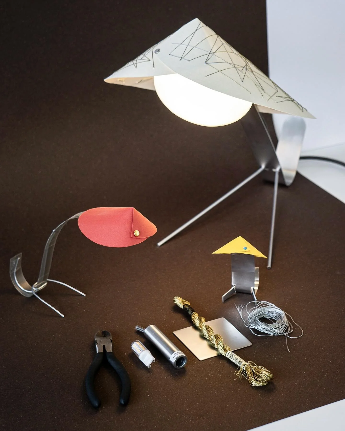 As we enter the season of light and festivities, a time of warmth, reflection, and renewal. We&rsquo;re reminded of how illumination holds space for emotion and meaning, connecting crafts and narratives 🪡✨

The MANTIS Table Lamp x Nicole Chui @thats