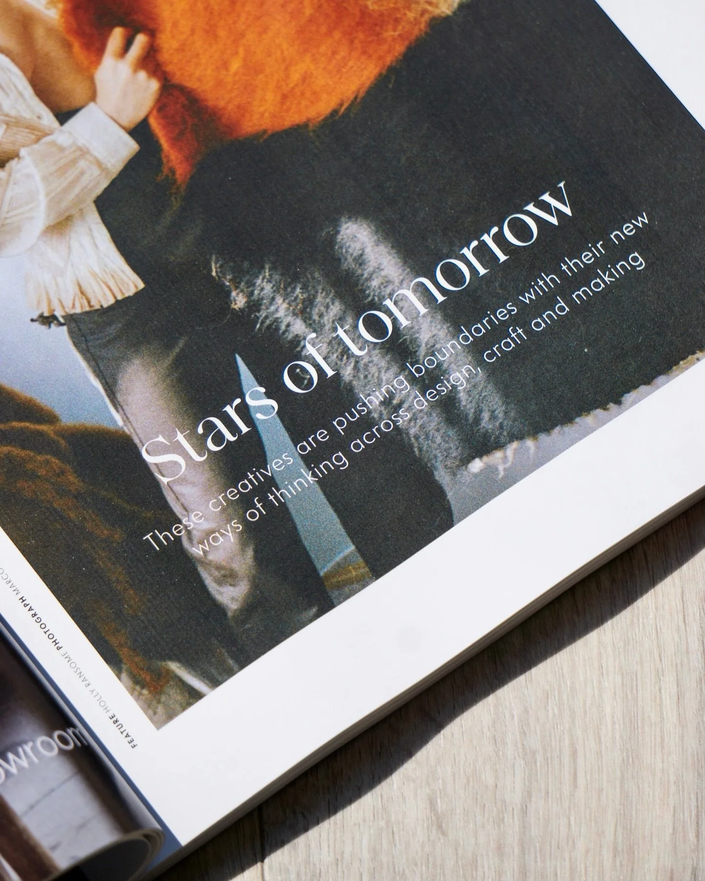 Homes &amp; Gardens &ndash; May 2026
Stars of Tomorrow 💫

A moment in print within an evolving body of work, shaped through material, light and emotion. Also featuring collaborative pieces with @thatsewnicole and @kpkinanglass 

Grateful to be inclu