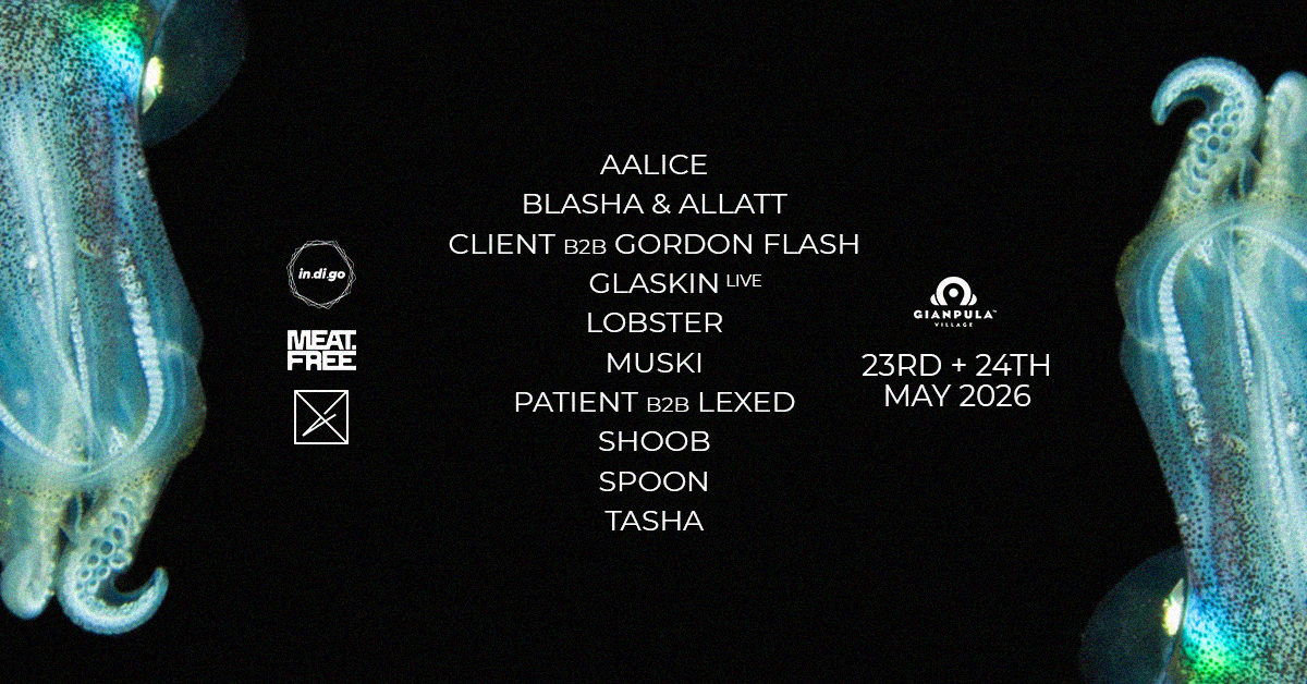 IN.DI.GO X VAULT SESSIONS x MEAT FREE