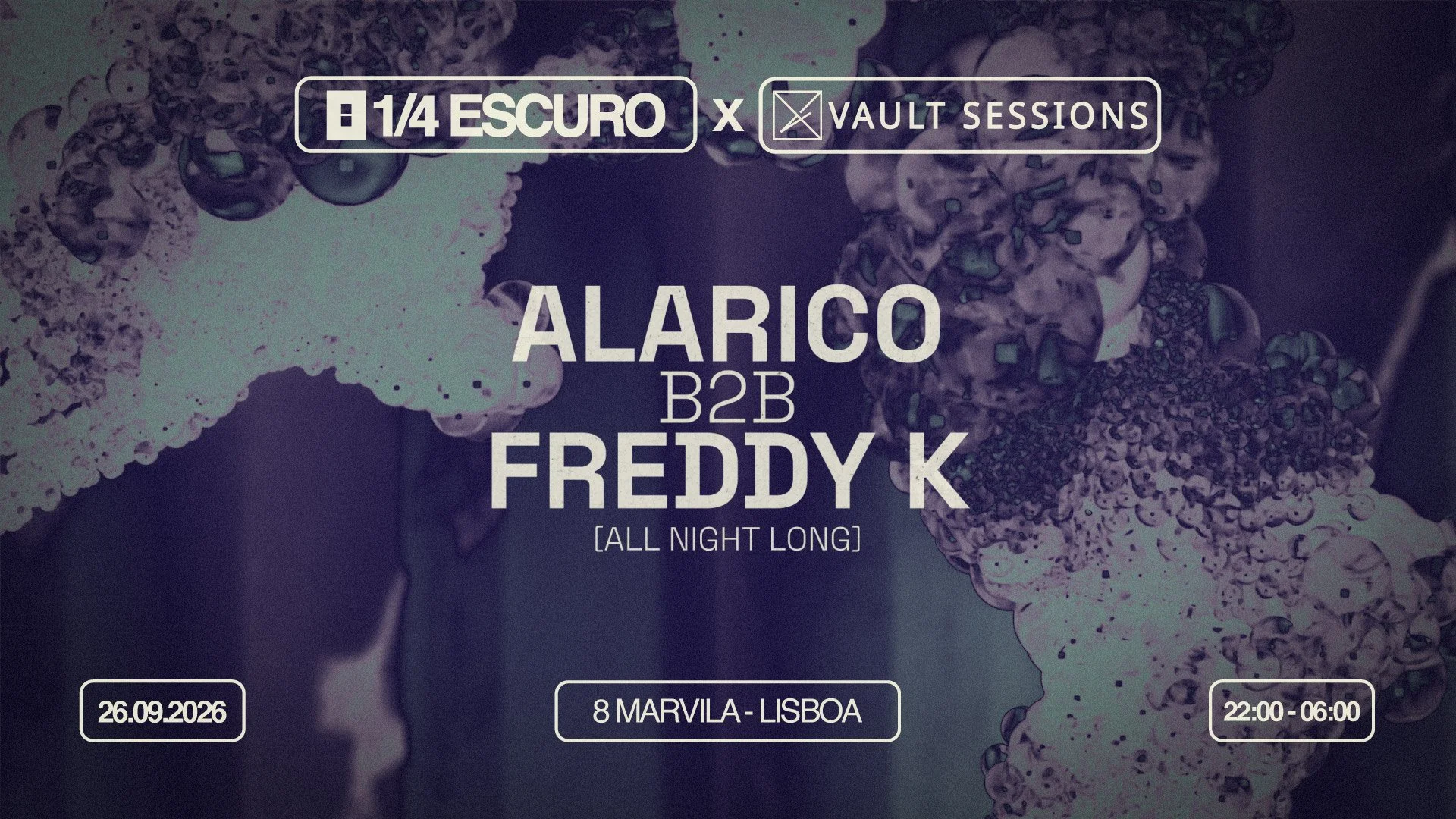 ALARICO &amp; FREDDY K ALL NIGHT LONG | LISBON
