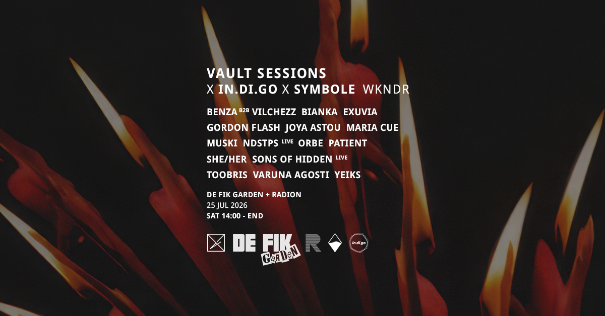 Vault Sessions x In.di.go x  Symbole