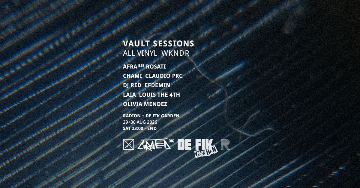 VAULT SESSIONS ALL VINYL WKNDR + MARKET