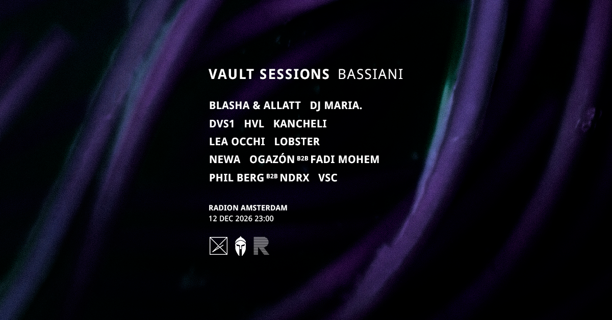 VAULT SESSIONS X BASSIANI WKNDR