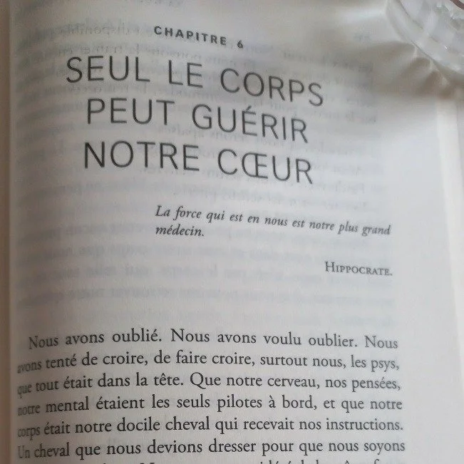 La place primordiale du corps dans notre sant&eacute; &eacute;motionnelle

Dans mon pr&eacute;c&eacute;dent post, je disais que notre corps nous parle, souvent bien avant qu&rsquo;on ne comprenne ce qui se passe.

Je reproduis ici certains passages d