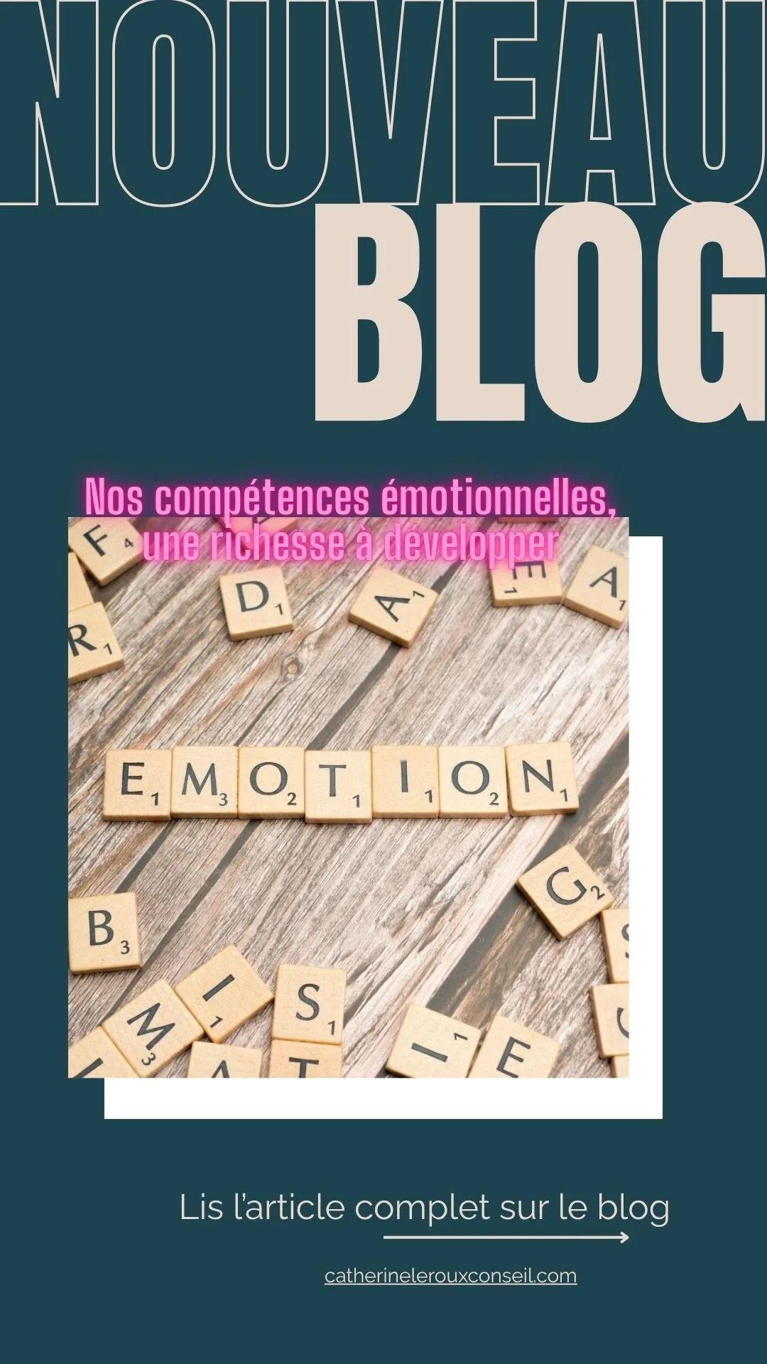 Nos comp&eacute;tences &eacute;motionnelles, c'est toute une richesse &agrave; d&eacute;velopper. 
C&rsquo;est un levier qui influe v&eacute;ritablement sur notre bien-&ecirc;tre individuel, nos d&eacute;cisions et nos relations.

D&eacute;velopper s