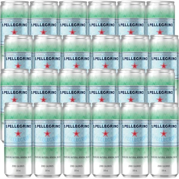 SAN PELLEGRINO NATURAL SPARKLING PALLET - 330ml
