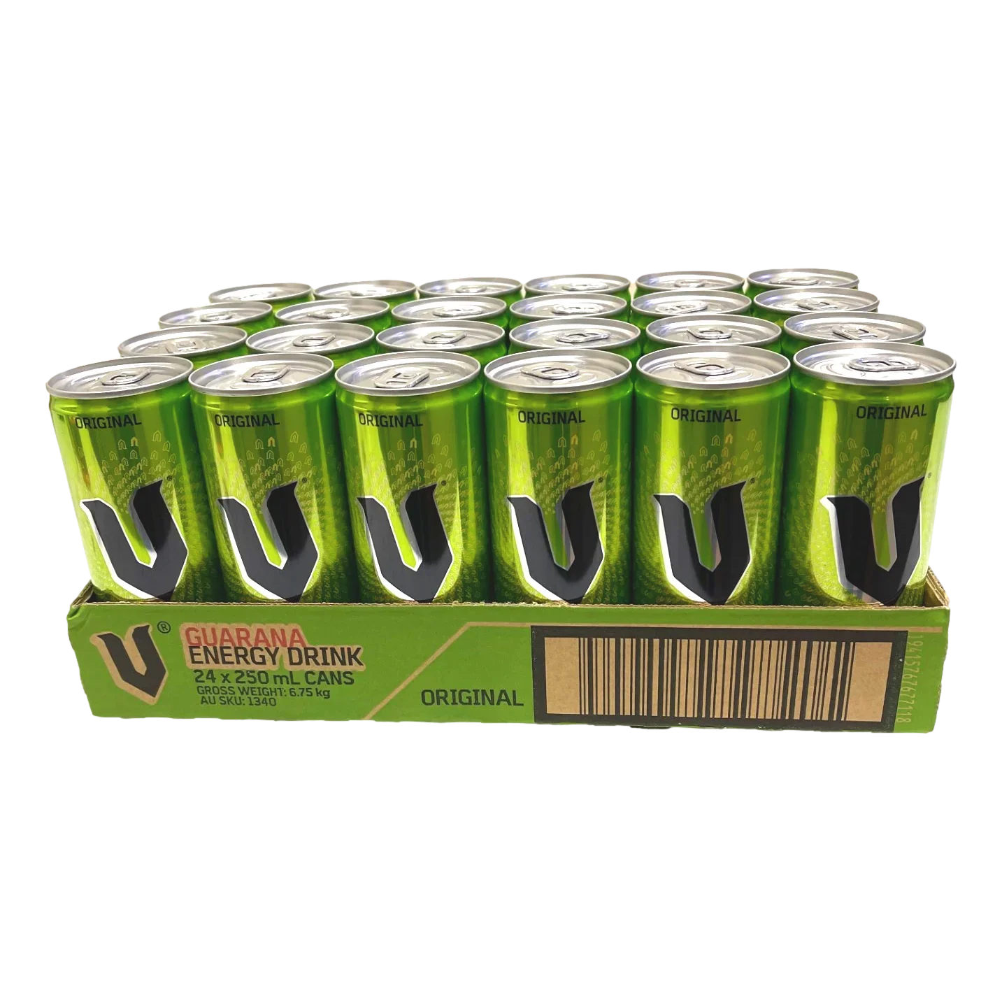 V ENERGY Original 250ml Cans x 24 Per Carton
