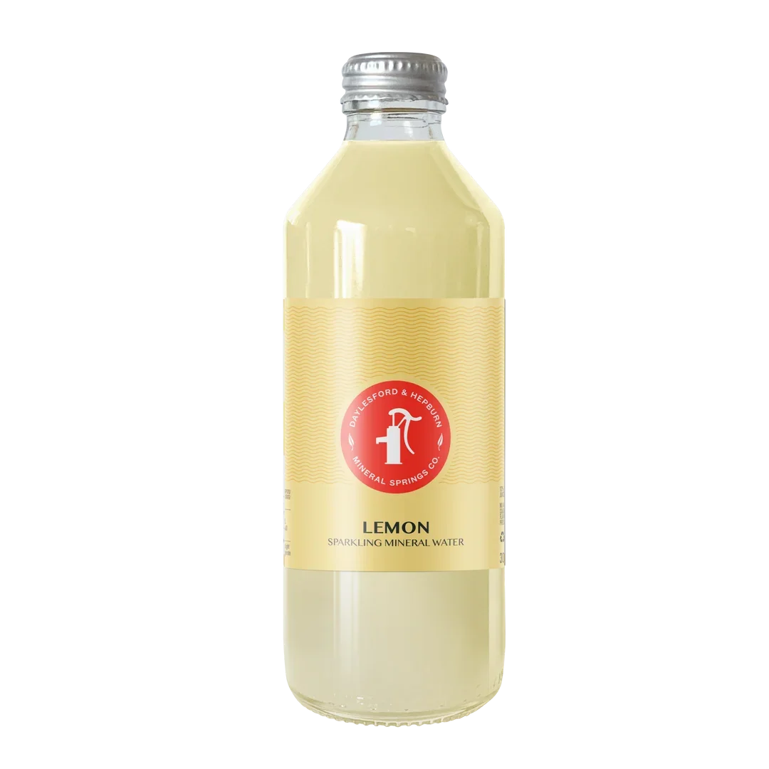 Daylesford Sparkling Naturals Lemon 24 x 300mL