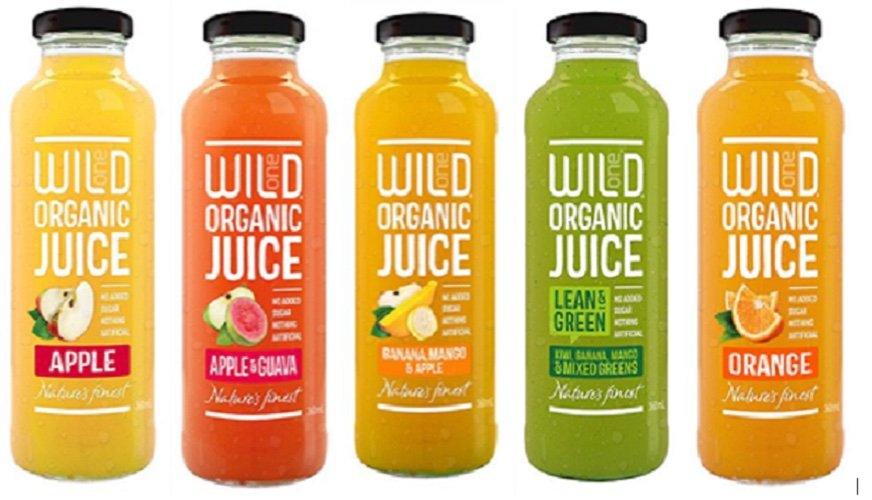 WILD ONE ORGANIC JUICE PALLET - GLASS BOTTLES