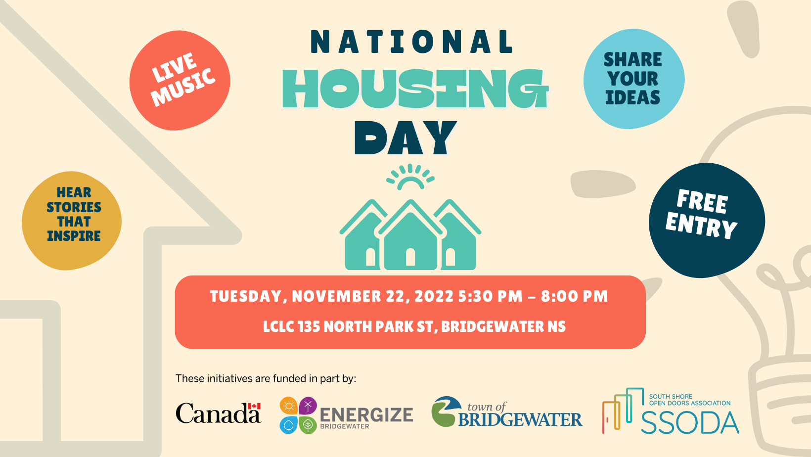 National Housing Day Event — Energize Bridgewater