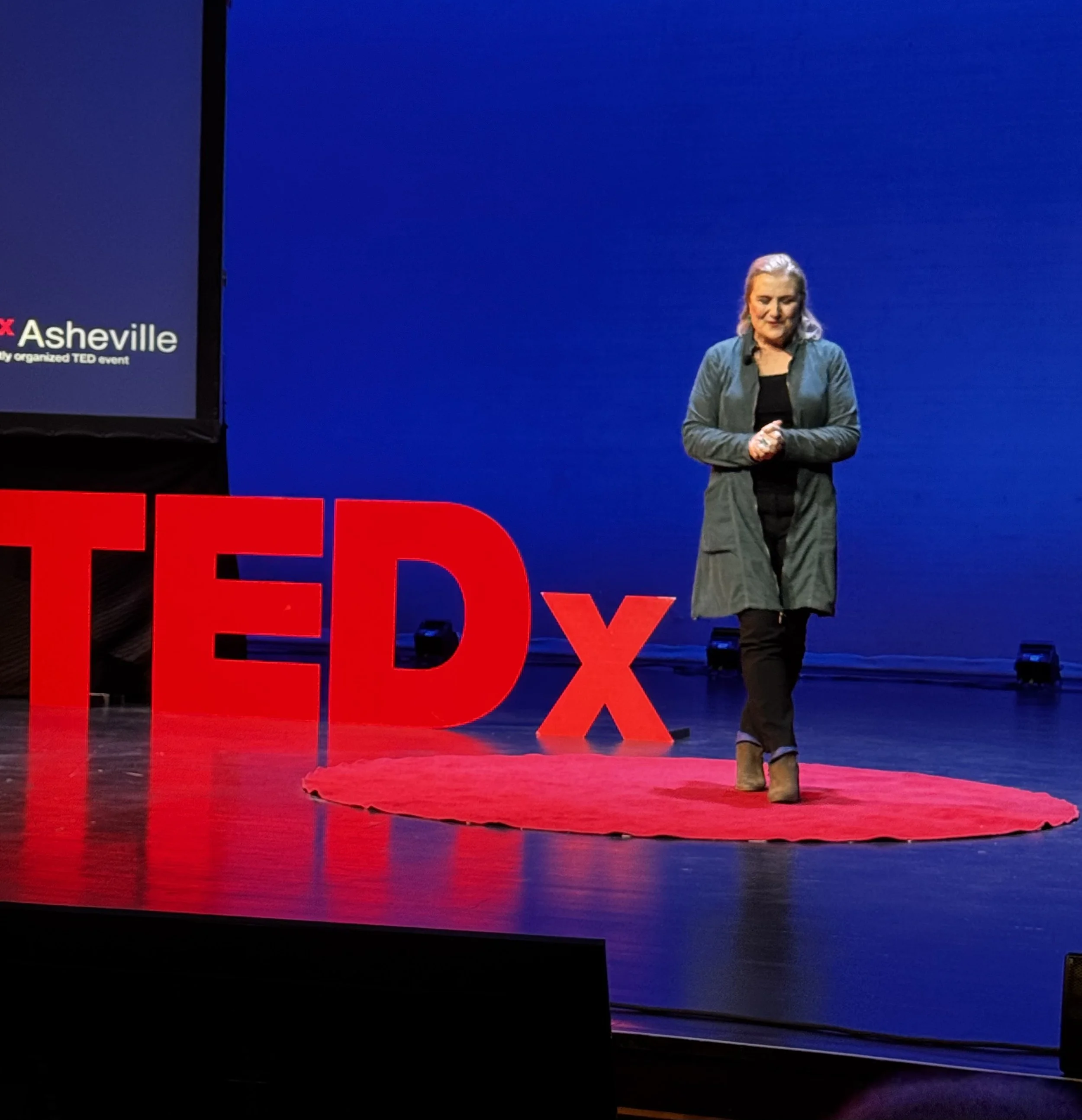 Imaginative Storm co-founder Allegra Huston takes the TEDx stage