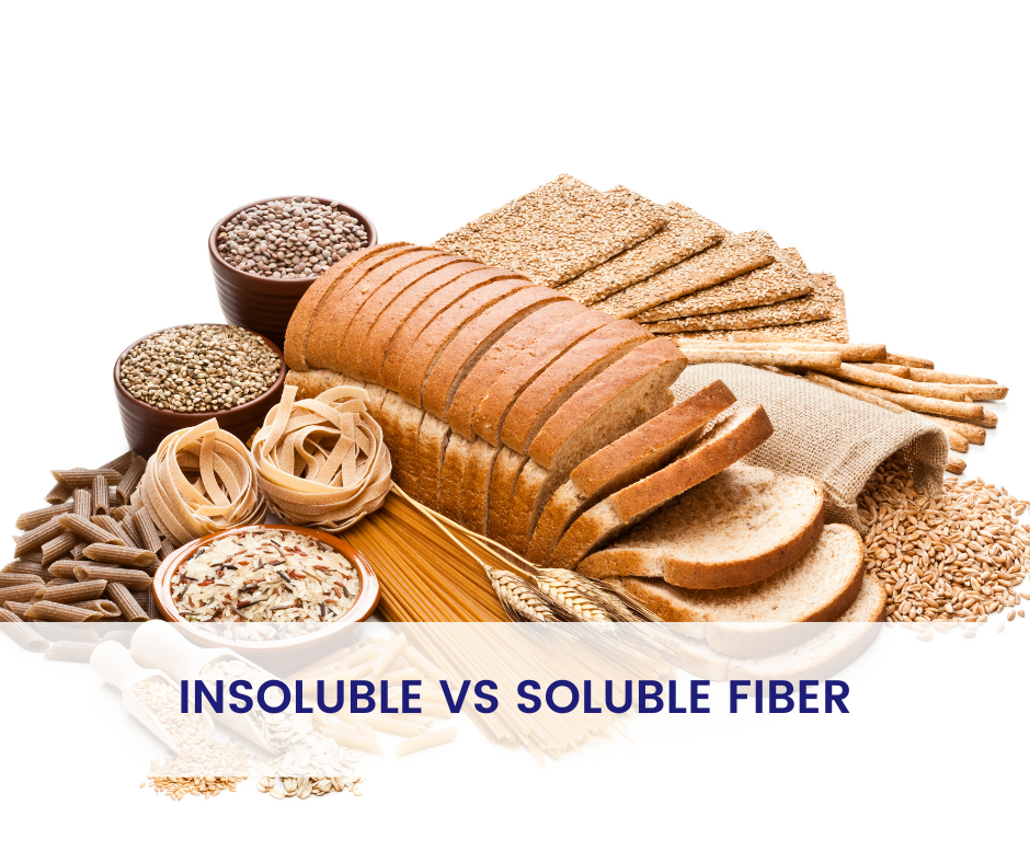 Insoluble VS Soluble Fiber