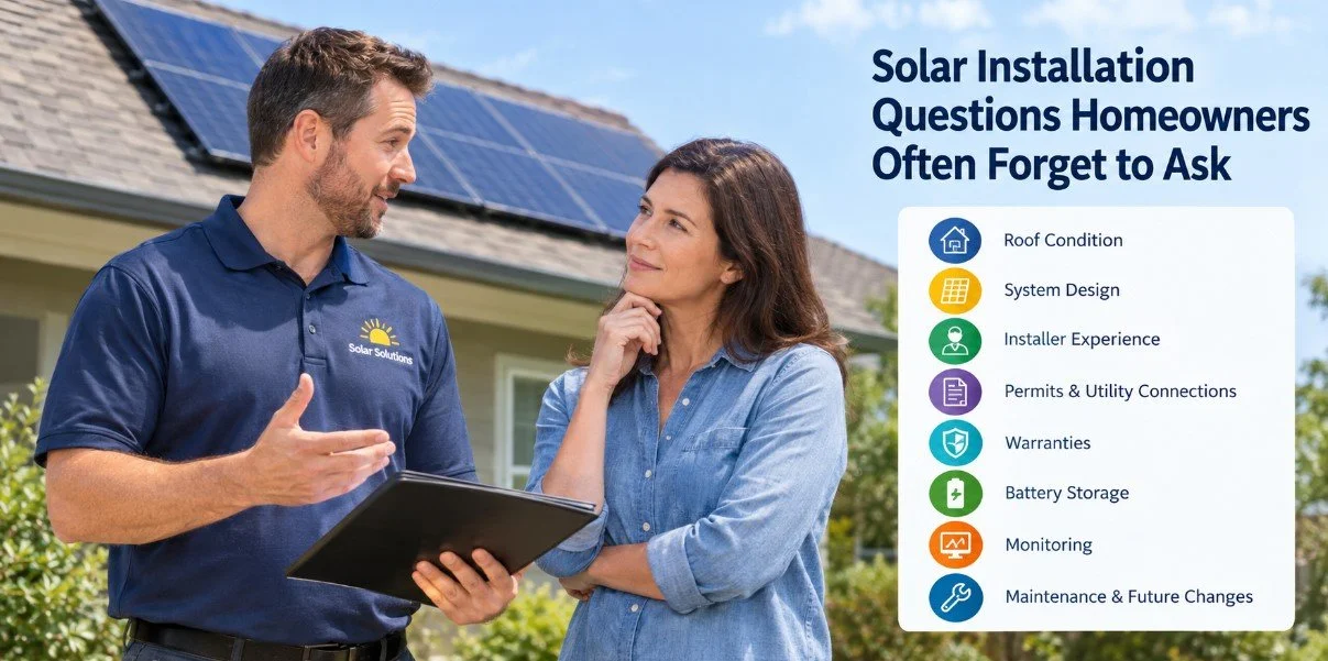 Solar Installation Questions