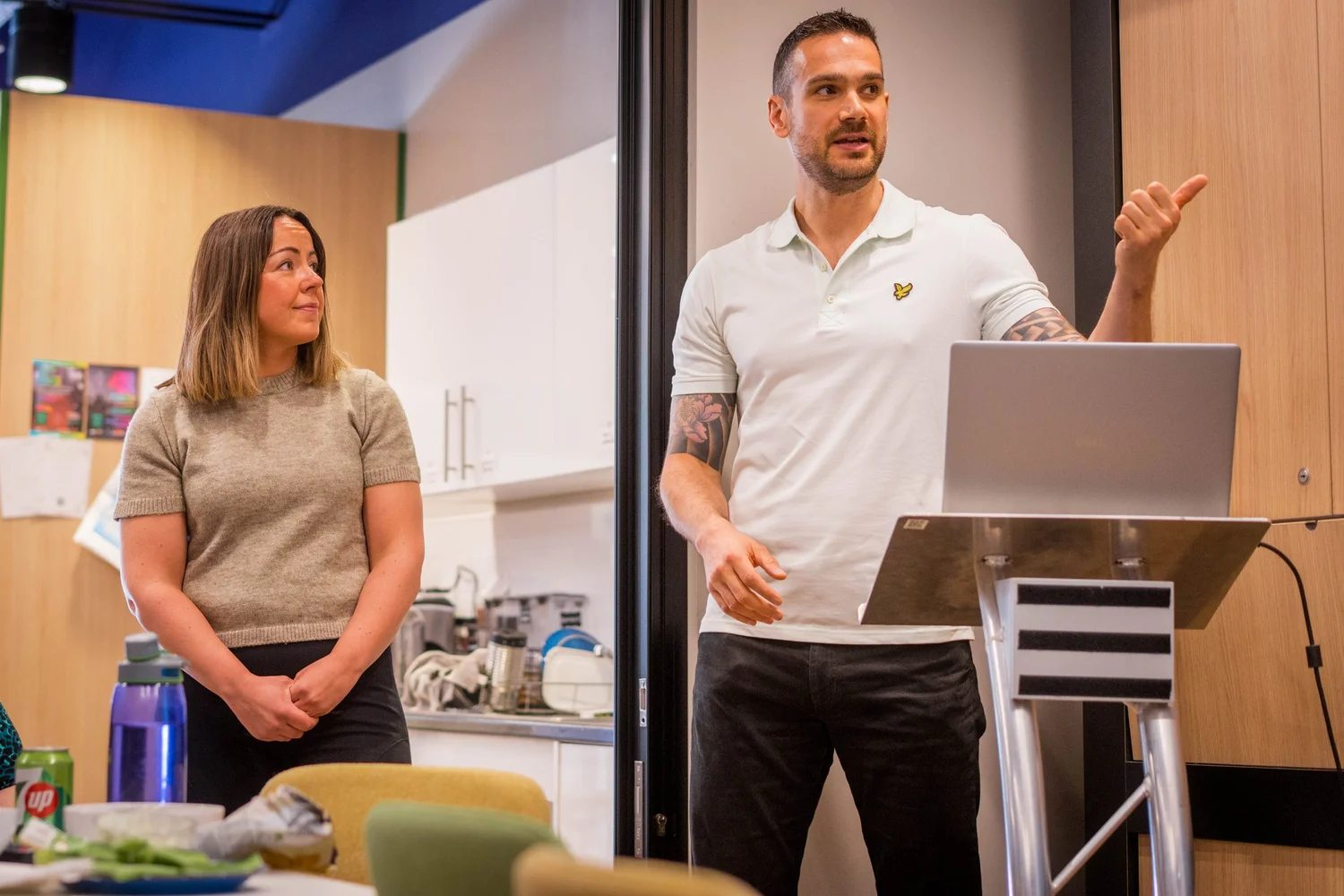 Dr Chloe Sharp and Simon Sharp, co-founders of Sharp Insights