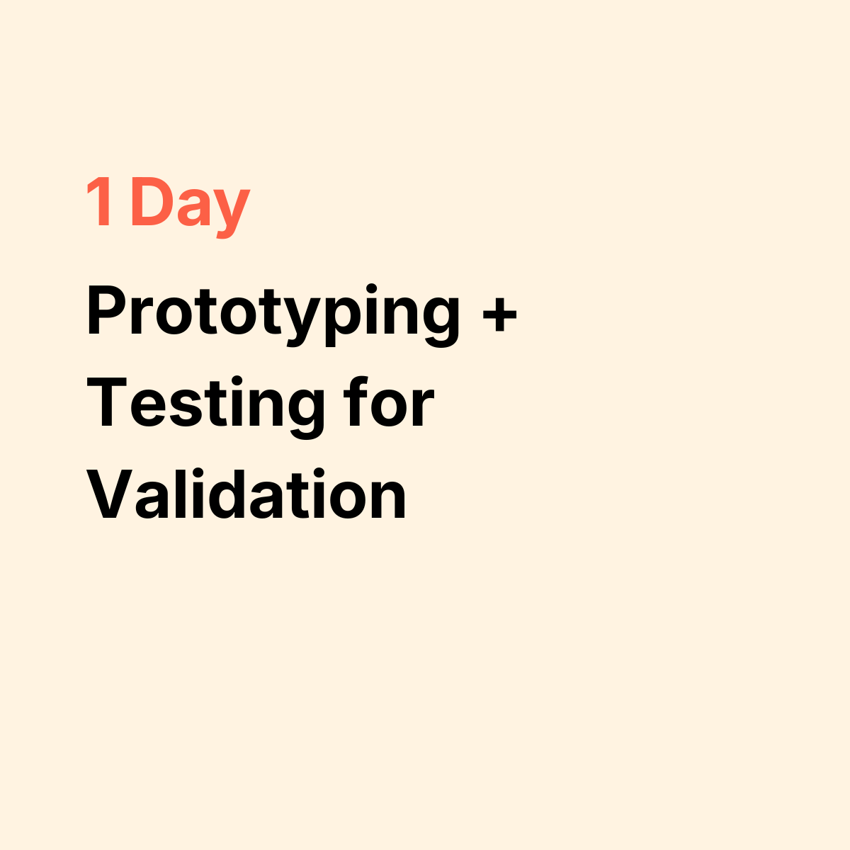 1-Day Masterclass: Prototyping & Testing for Validation