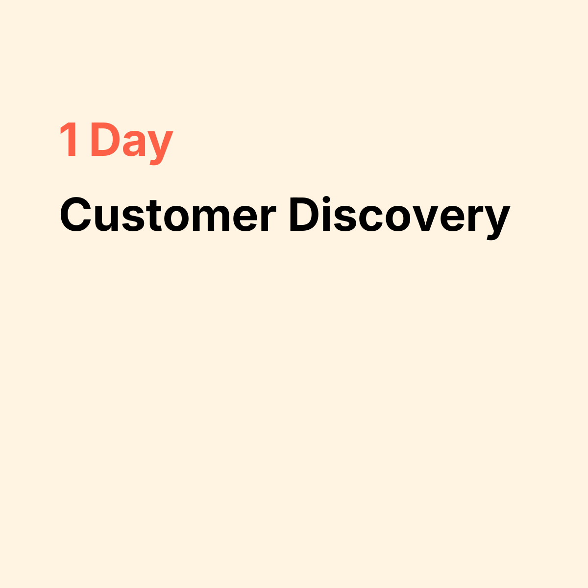 1-Day Masterclass: Customer Discovery: How to do interviews without selling