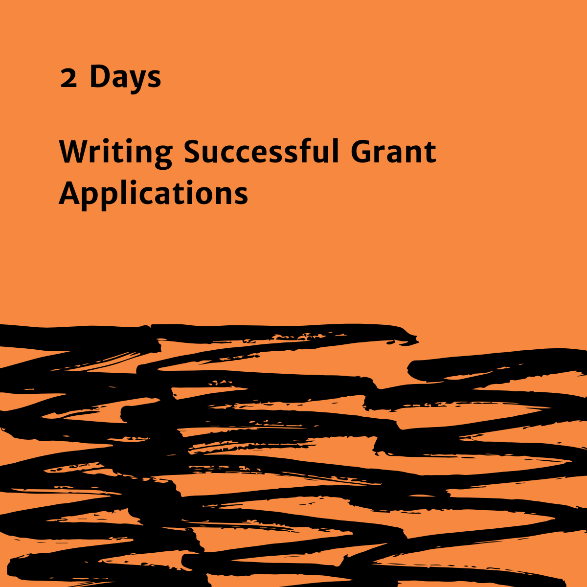 2-Day Masterclass: Grant Writing Workshop