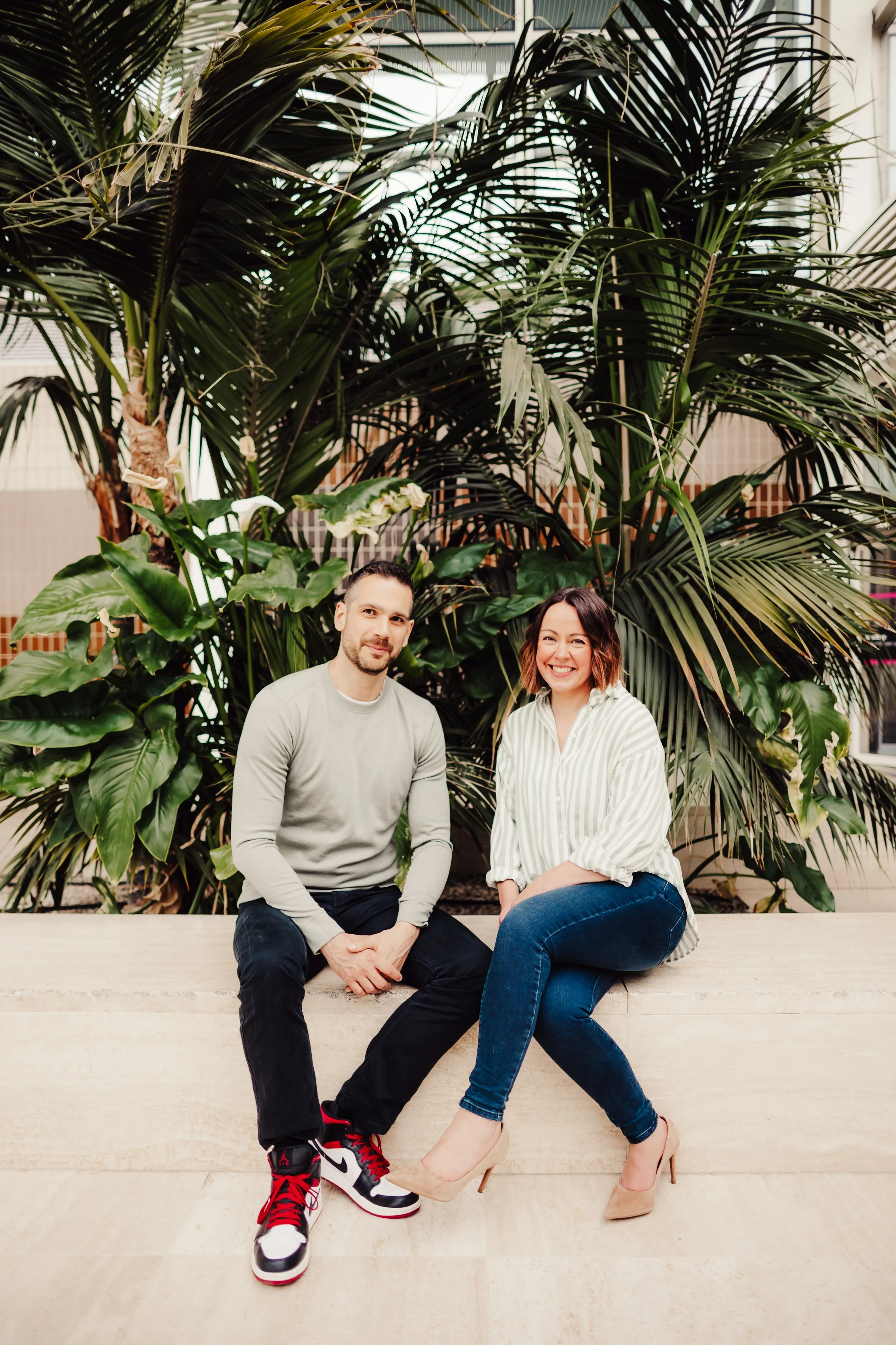 Dr Chloe Sharp and Simon Sharp
