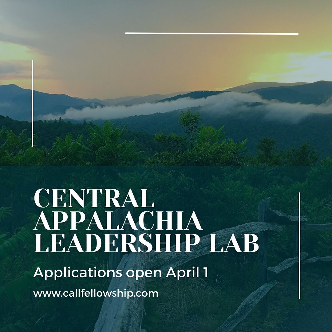 We are recruiting a second cohort of community leaders for the Central Appalachia Leadership Lab (CALL)!

Applications open in 5️⃣ days. Check out the program link in bio for more info!