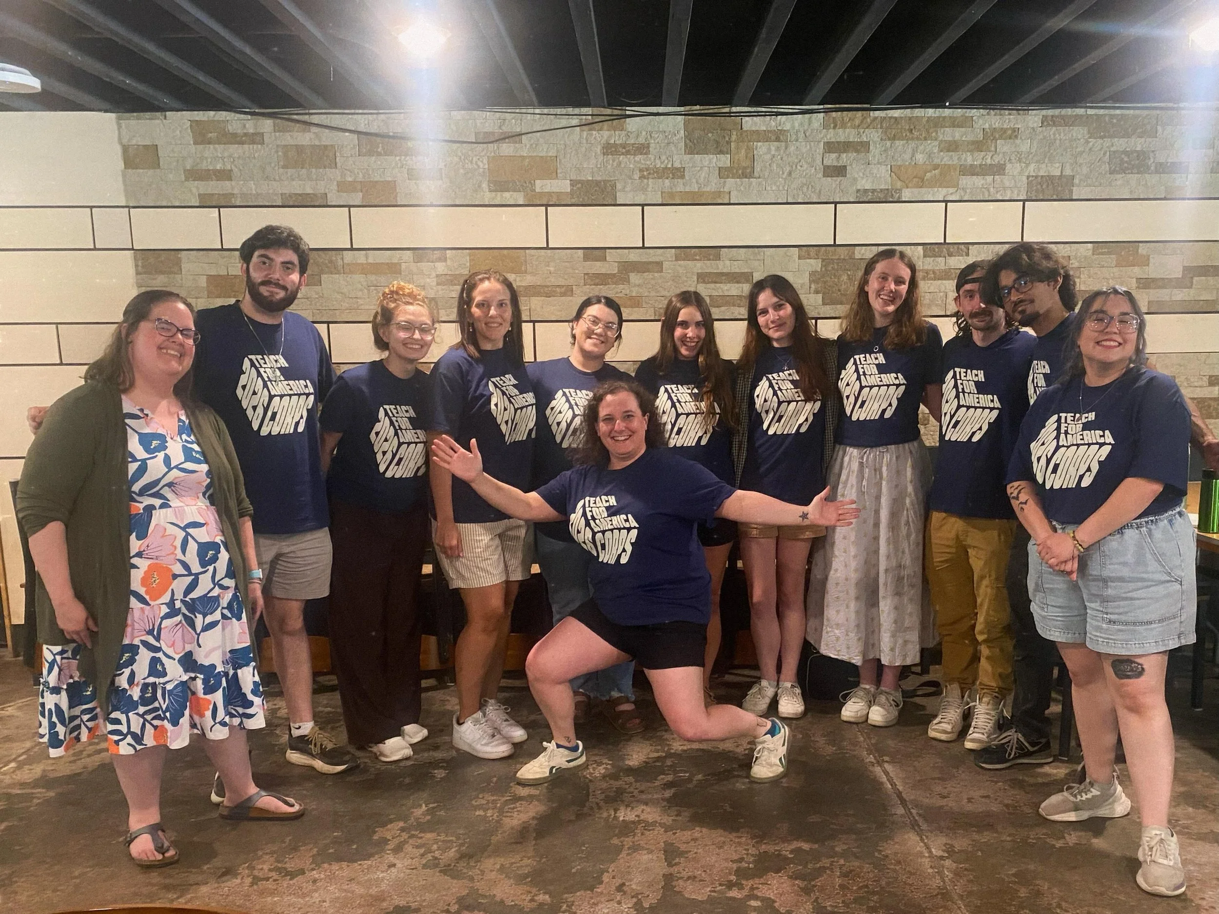 So much hard work behind them and they&rsquo;re still smiling! 
Pre-service ✅ 
Onward!
