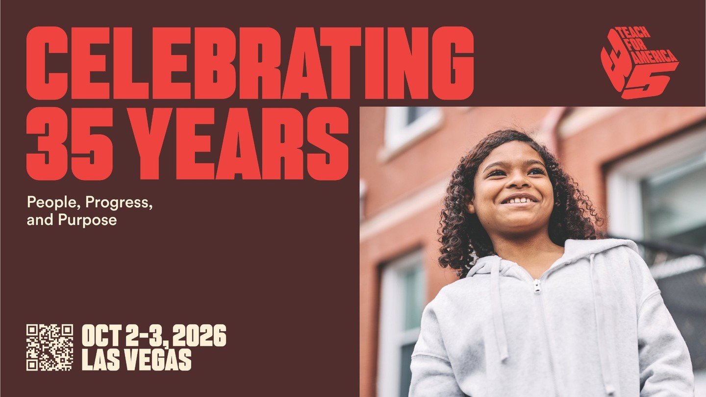 Have you checked out the 35th Anniversary Summit yet?

Join thousands of alumni, educators, leaders, and partners for Teach For America's 35th Anniversary Summit, a celebration of our shared legacy and opportunity to shape what comes next.

Financial