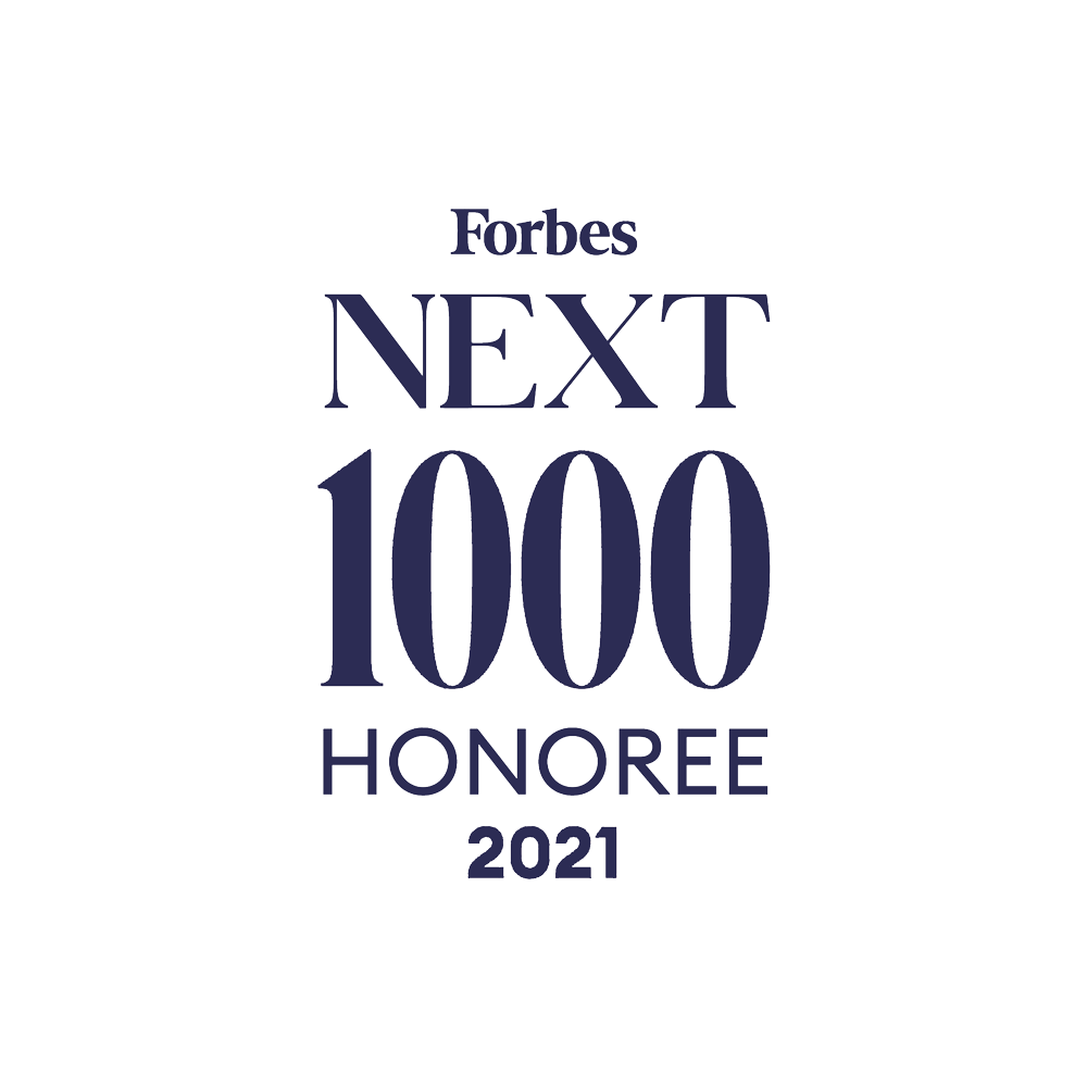 Forbes Next 1000 Honoree Logo