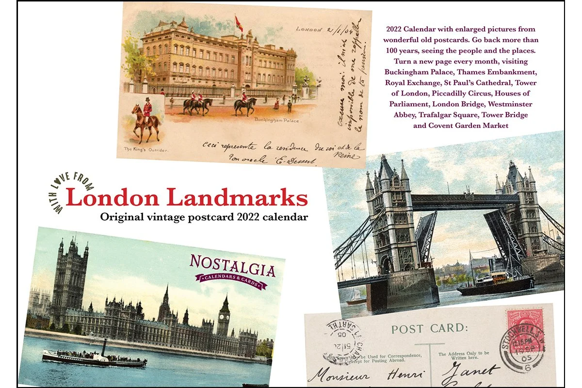 London Landmarks Nostalgia Calendar 2022