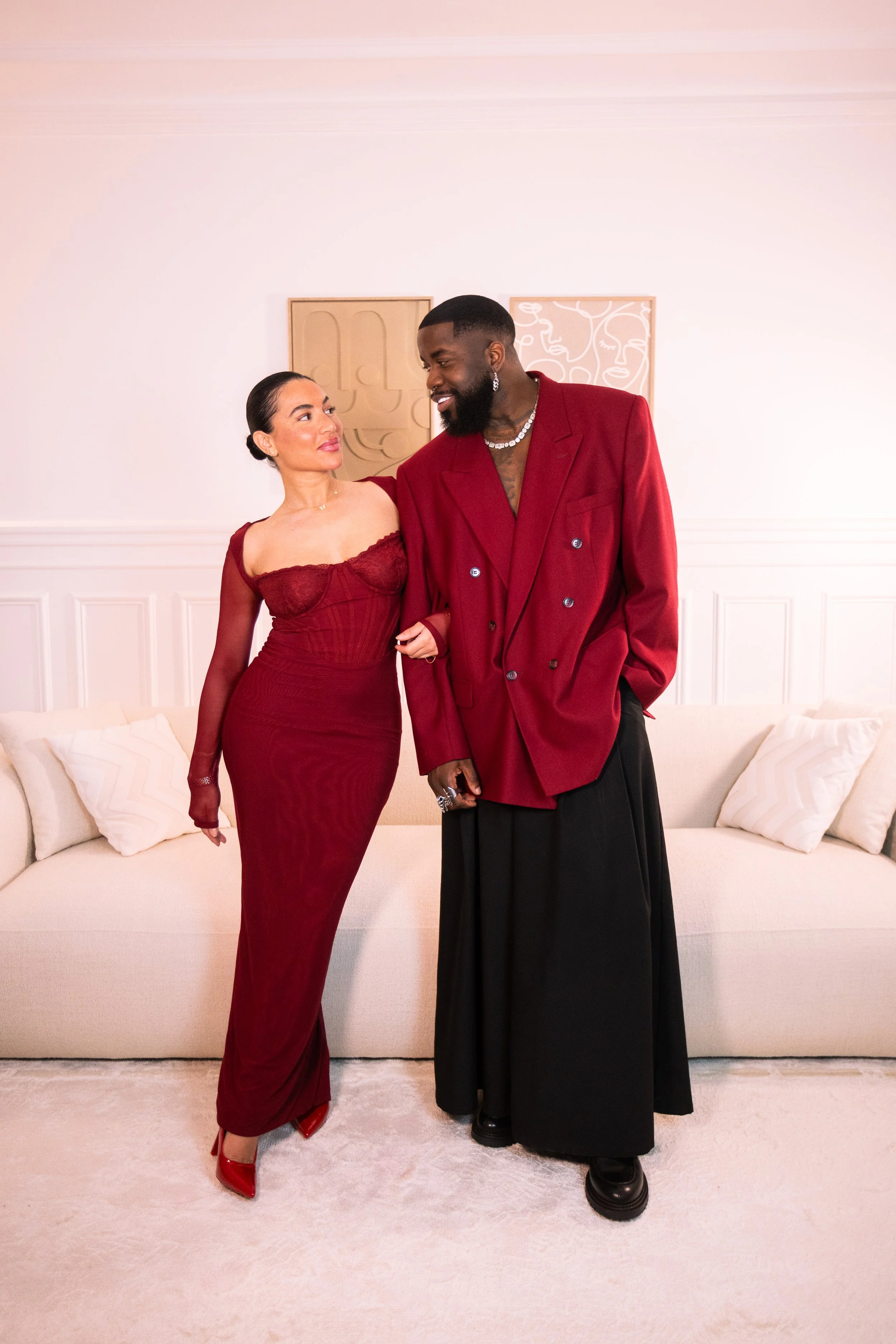 Lila Taleb et Isaiah Denzel