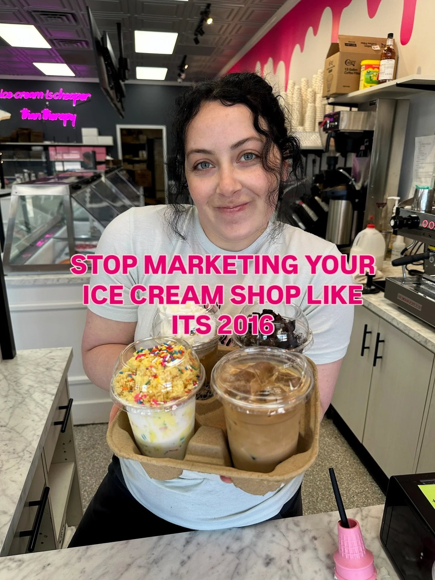 2016 called. They want their marketing back.
A single photo of your waffle cone isn&rsquo;t going viral anymore. Welcome to 2025, where storytelling &gt; sales posts.

Comment &lsquo;free training&rsquo; and I&rsquo;ll teach you how I scaled my shop 