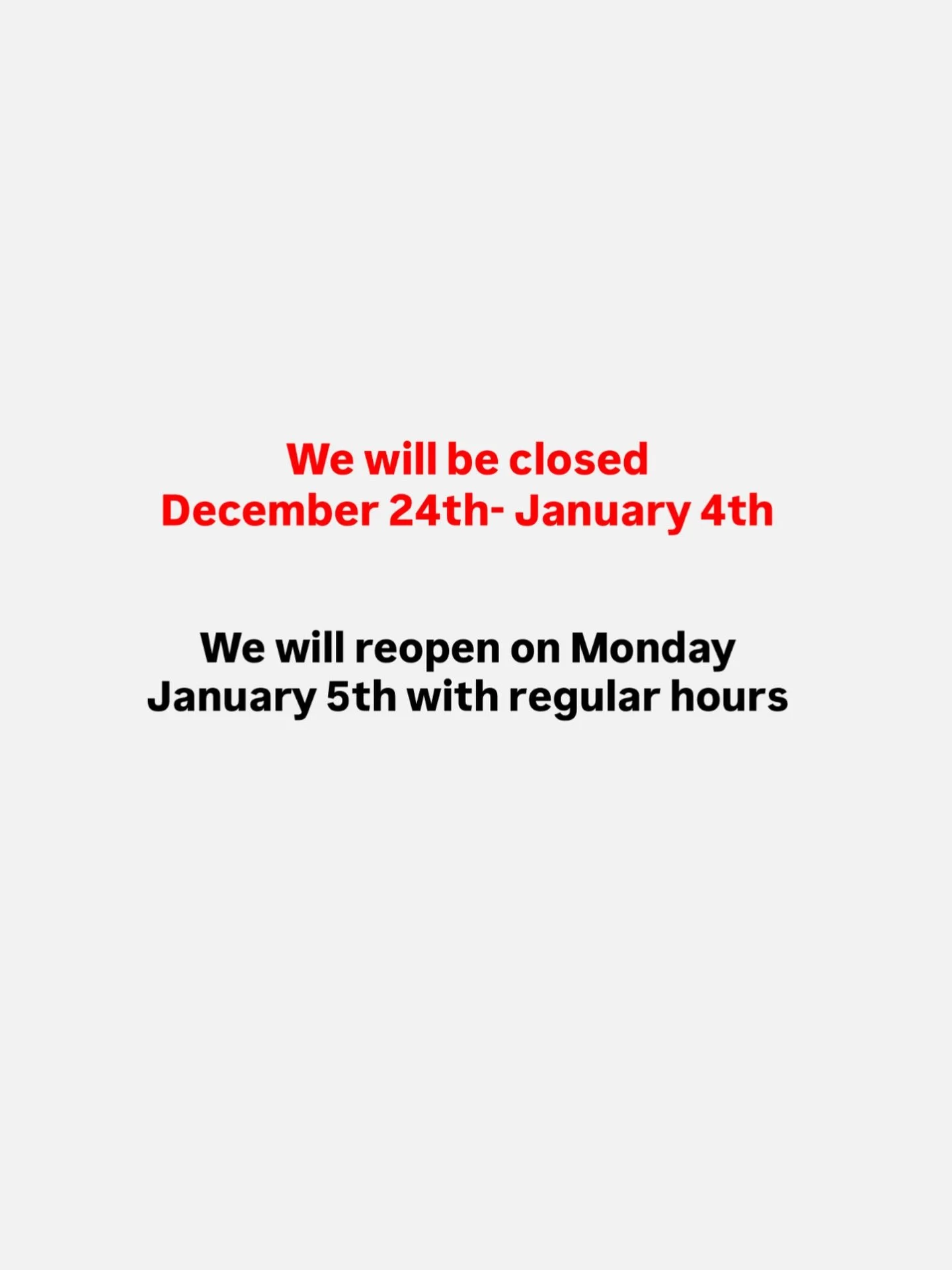This is the last week to place a custom ice cream cake order! Christmas and regular ice cream cakes will be stocked in our pre made freezer up until the 23rd or until we run out!