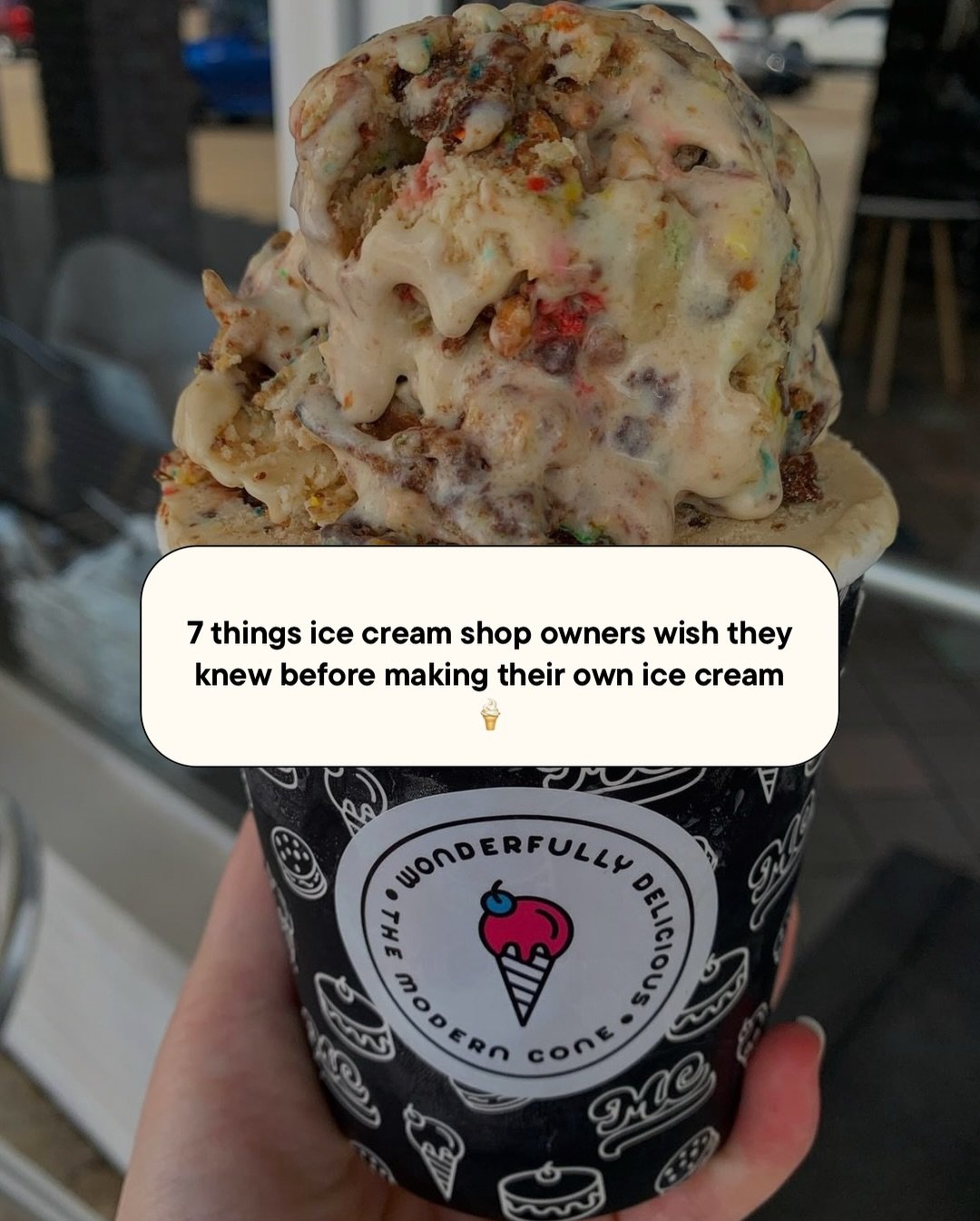 Ask and you shall receive! Come join myself and over 200+ ice cream shop owners who are building their dream shops together. 

Comment &ldquo;craft a creamery&rdquo; to join my online ice cream community for FREE 🍦