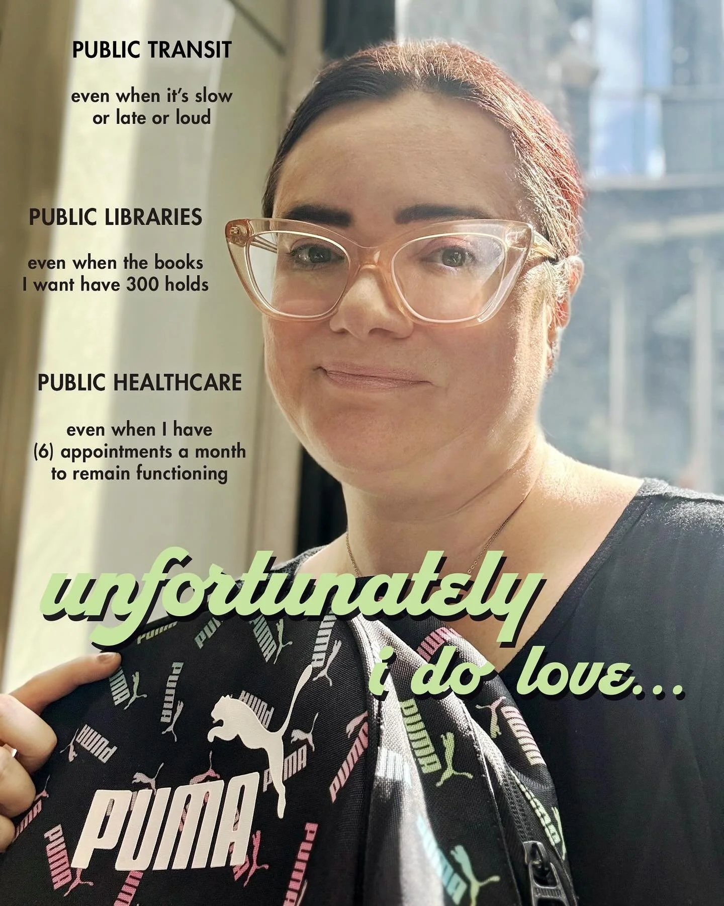 Started as a meme and became something a lil' different. Basically, my life wouldn't be pleasant or even possible without public services 😌 Even though this means sharing by necessity, plus less &quot;choice&quot; than the &quot;free market&quot;, I