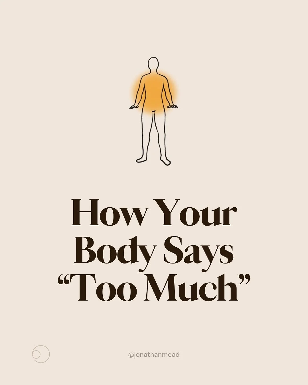 Sometimes your body knows way before your mind does.

I used to think if I just pushed harder, stayed positive, &ldquo;let things go,&rdquo; and powered through I&rsquo;d eventually feel better.

But my body was telling a different story.

I had so m