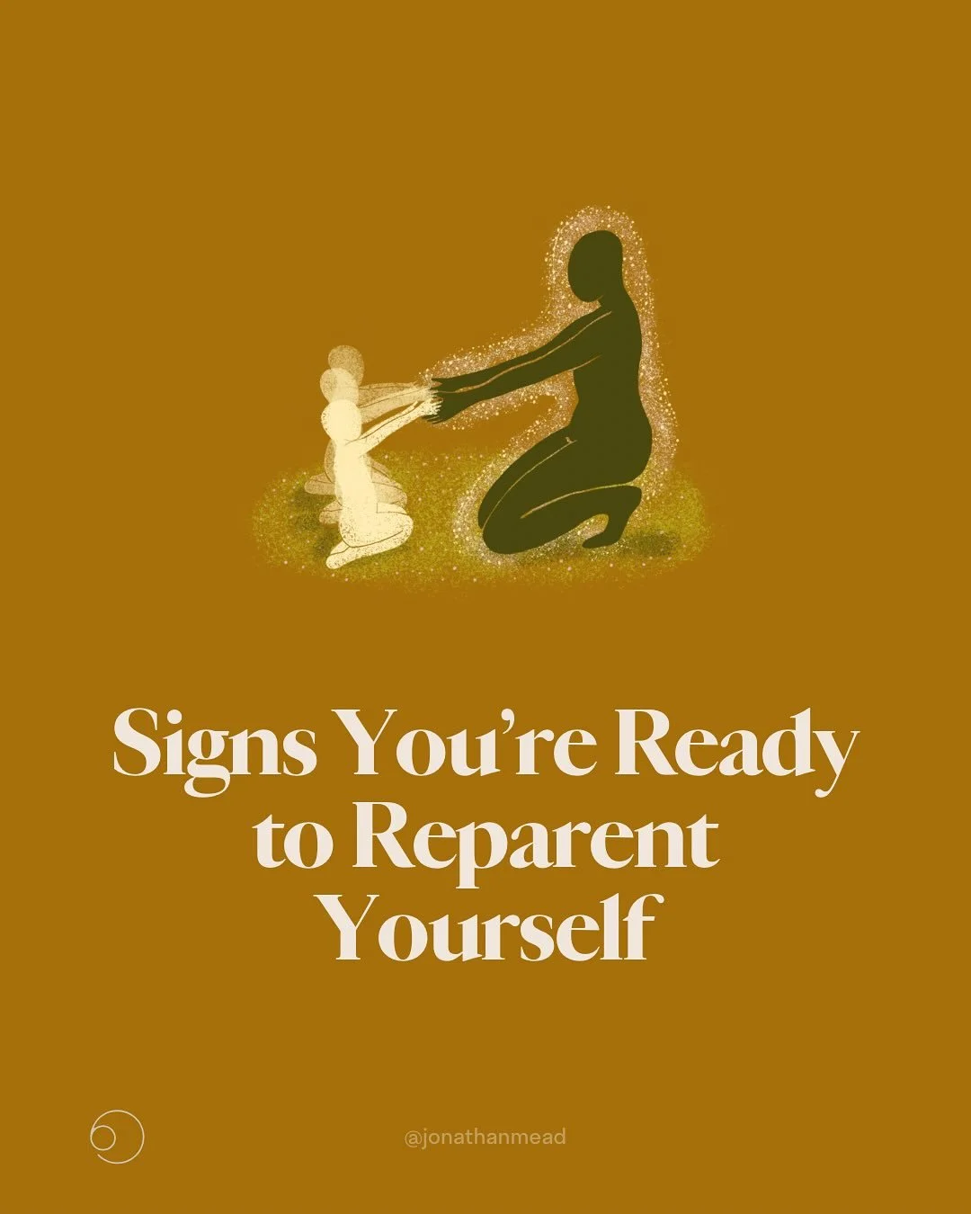 The bad news: no one can heal your wounds for you. 

The good news: you can learn to reparent yourself and experience more love, sweetness and grace than you ever realized was possible.

Comment &ldquo;reparenting&rdquo; and I&rsquo;ll show you how. 