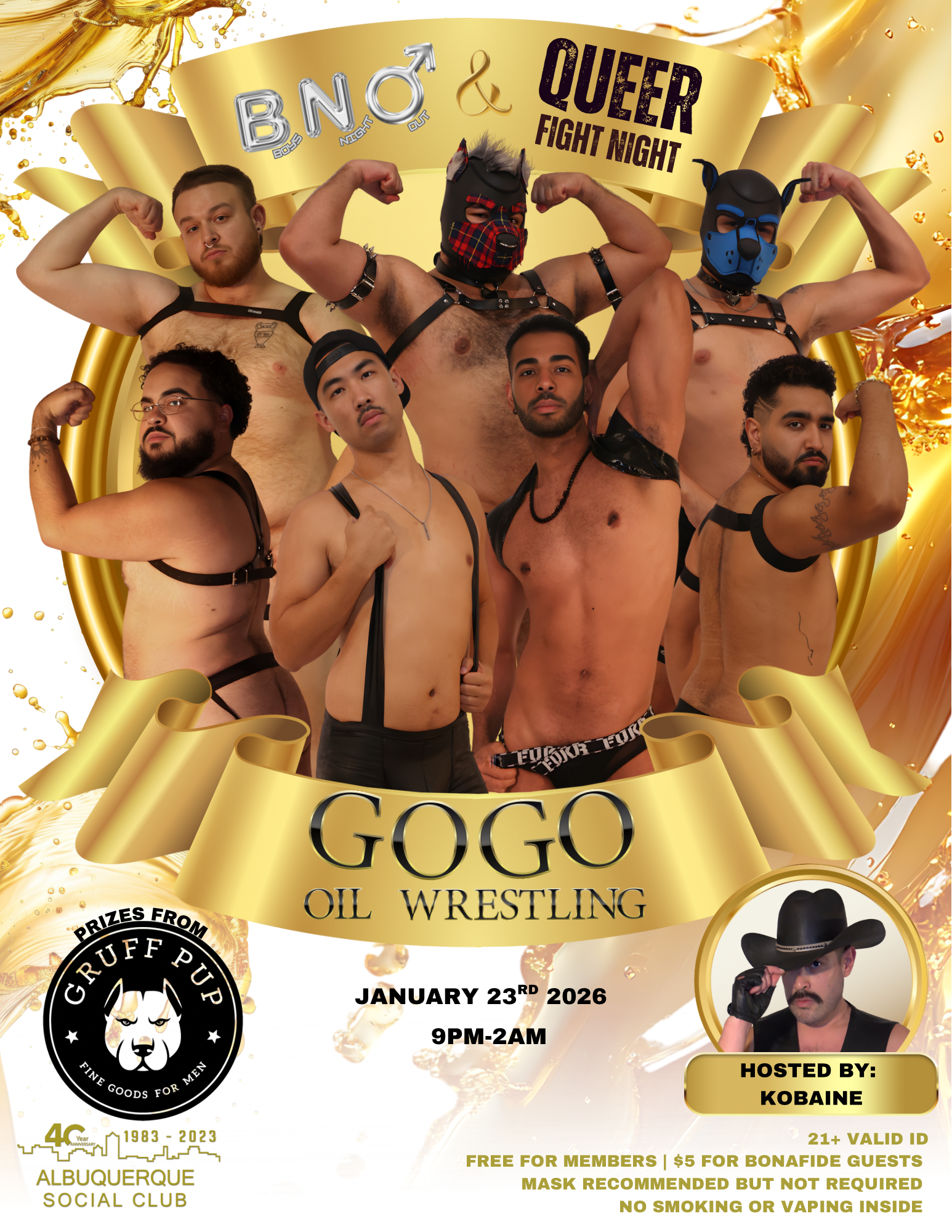 B.N.O. x Queer Fight Night!