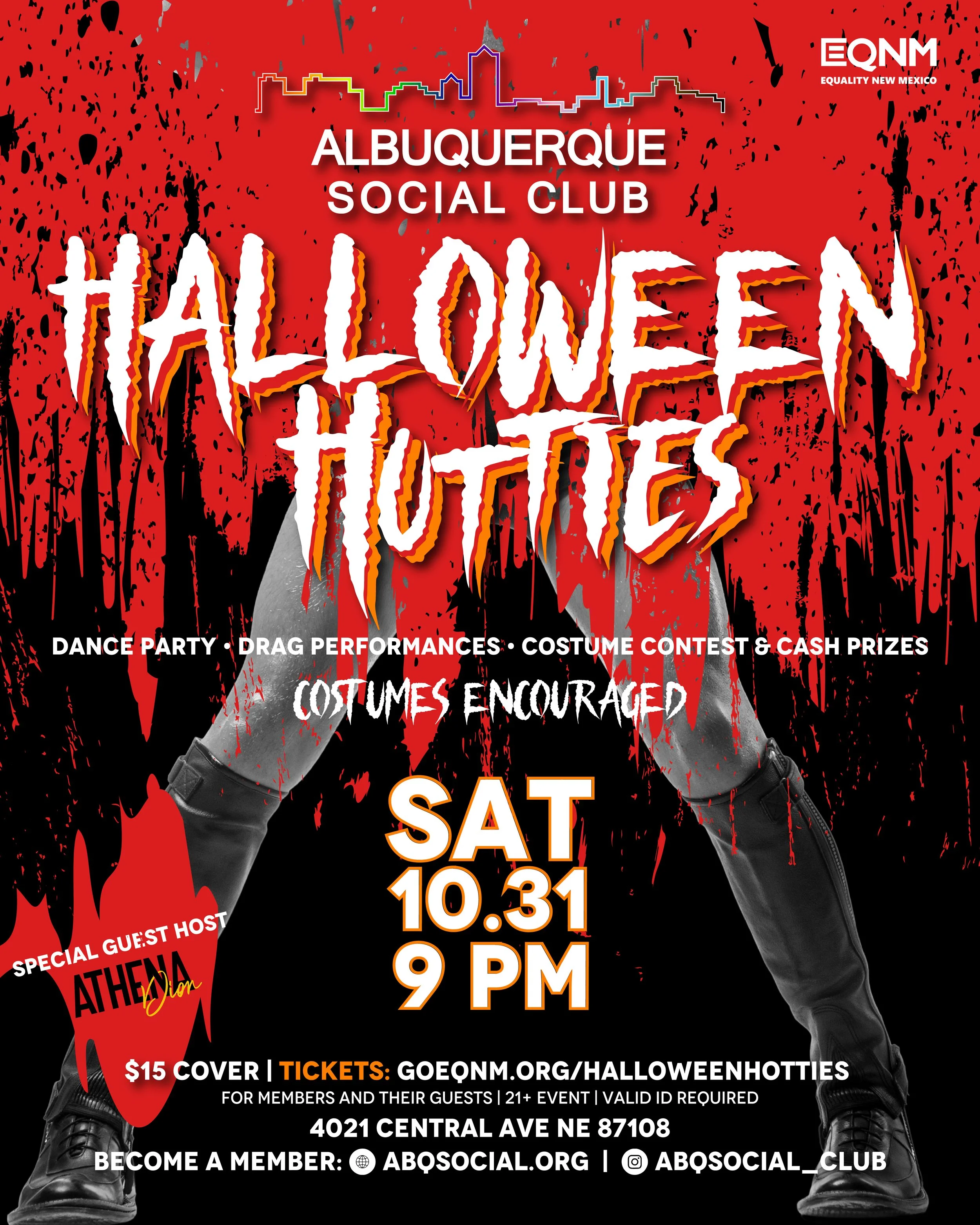 Halloween Hotties with Special Guest Host Athena Dion