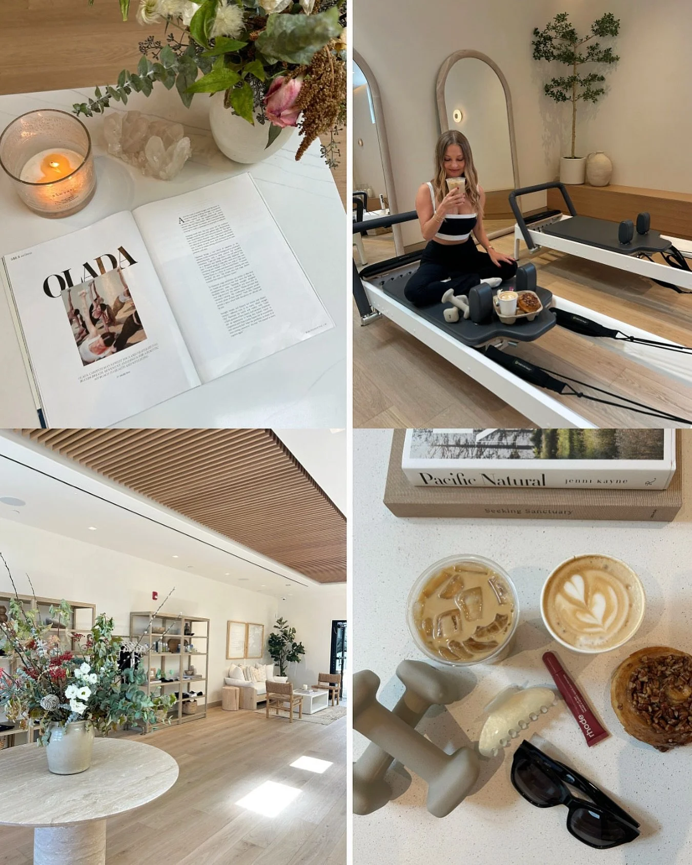 Your daily retreat, now in fall mode 🍁 

#oladalife #pilatesstudio #yogastudio #fallfashion #carpinteriayoga #santabarbarastyle