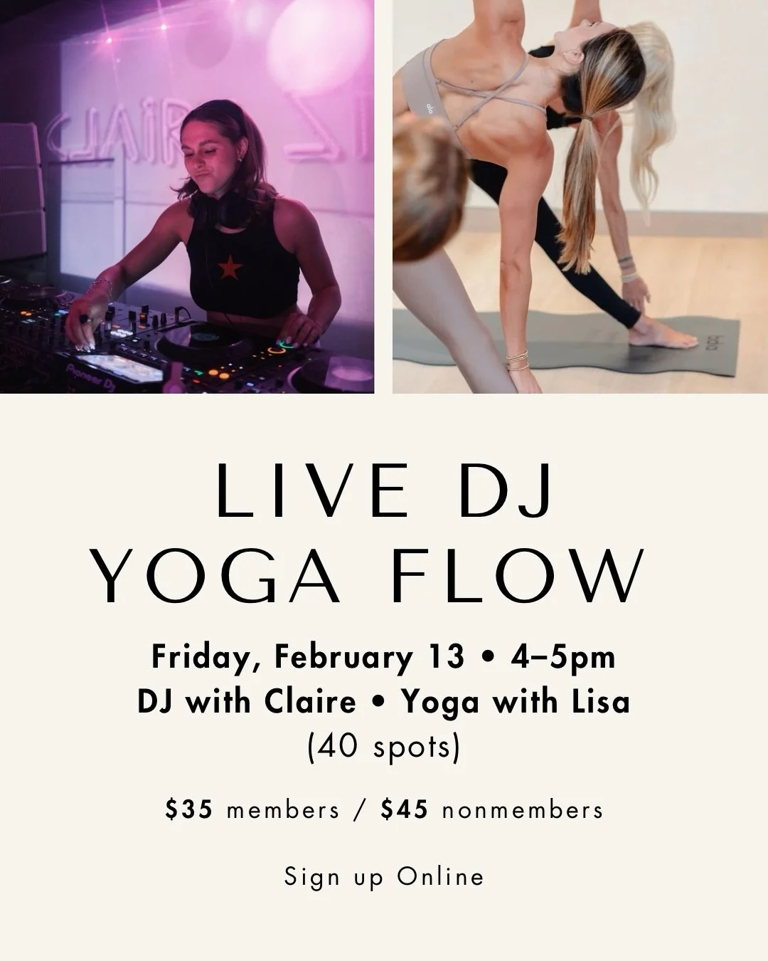 Be our valentine? 💌 💃🏼

This Valentine&rsquo;s Eve is going to be one for the books! Sign up through the Mindbody app or link in bio!!