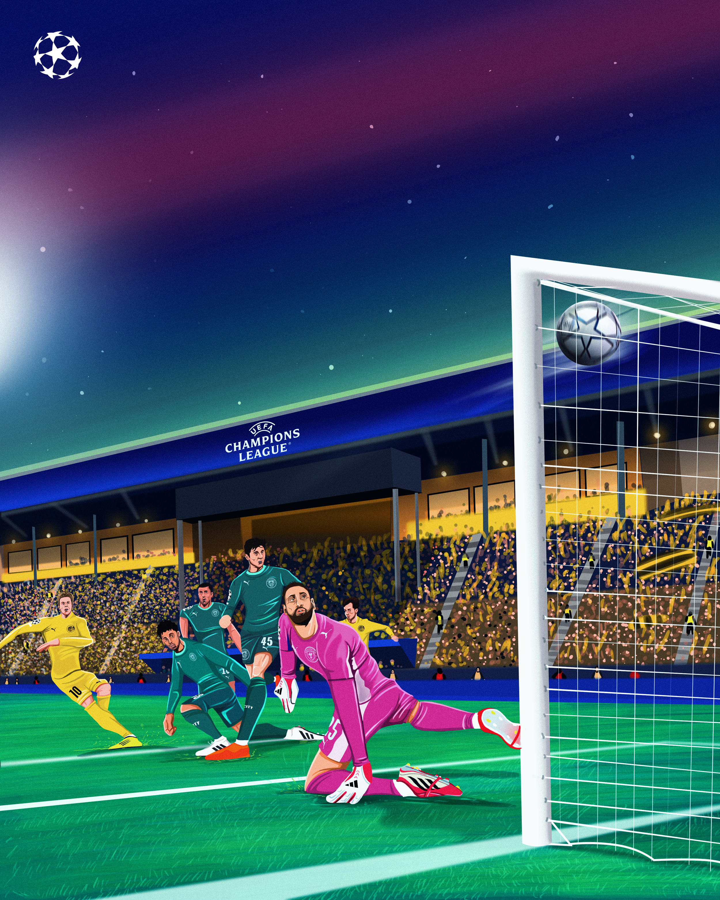 Jens Petter Hauge’s spectacular strike against Man City