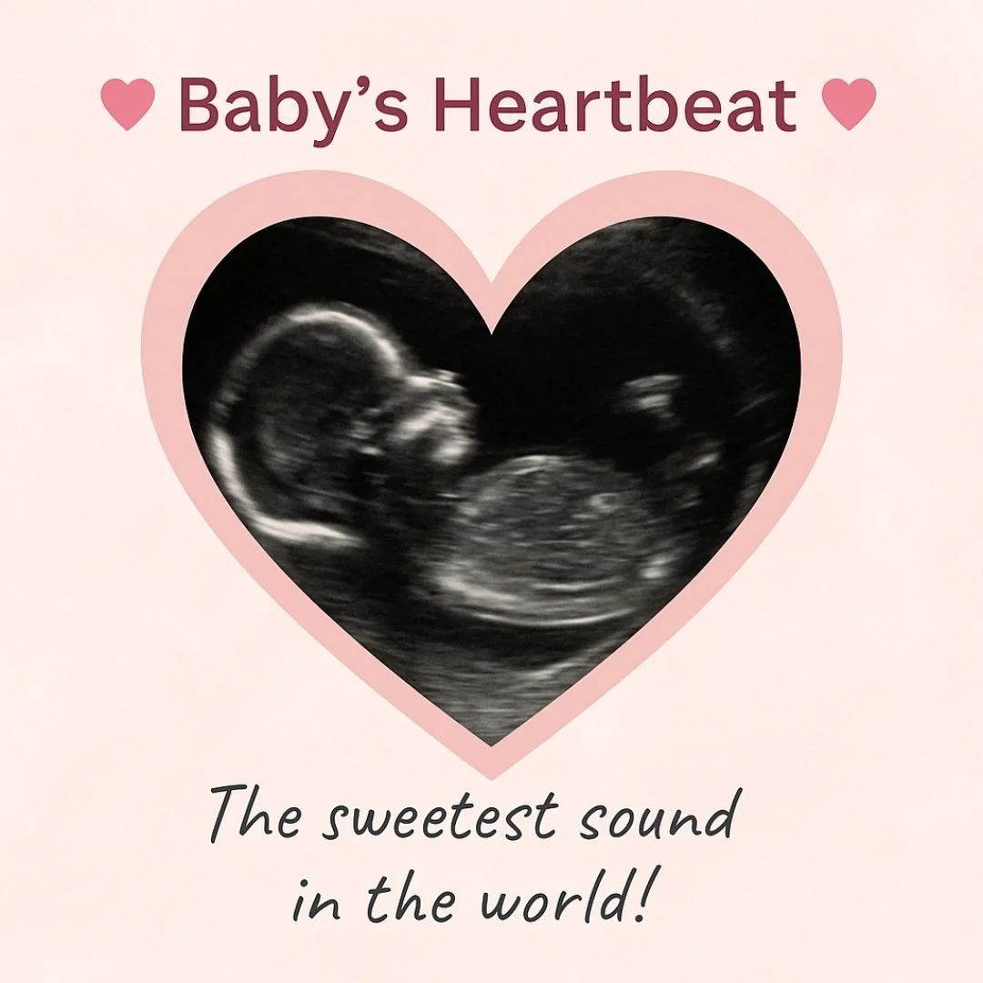 💓 The sweetest sound in the world… 💓
Hearing your baby’s heartbeat for the very first time is a moment you’ll never forget. 🥹✨
Who remembers that magical moment? Share it below ⬇️
#BabysHeartbeat #FirstHeartbeat #PregnancyJo