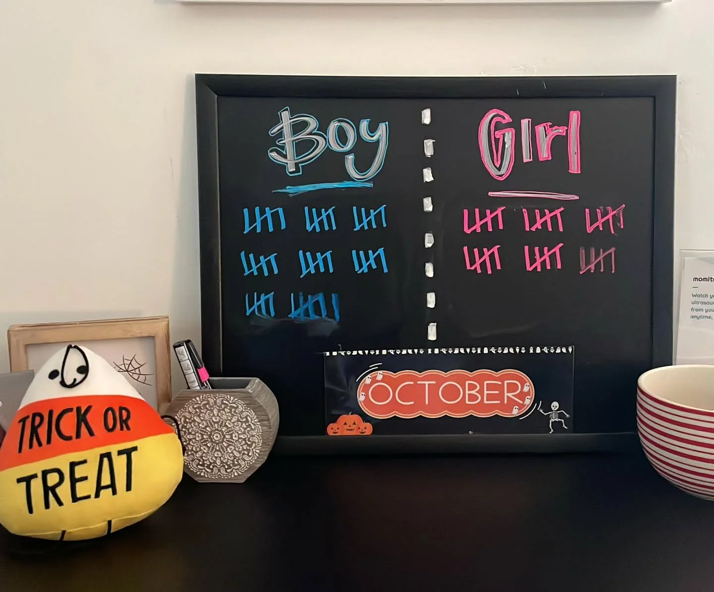 🎉✨ Drum roll, please... 🎶 
It's time for the Great Heartbeat Reveal! 
💙💖 
This old wives' tale is all about fun and smiles! 
😄👶 Boys are Winning for October!!

#BabyHeartbeatMystery #LittleMiracles #FunWithOldWivesTales