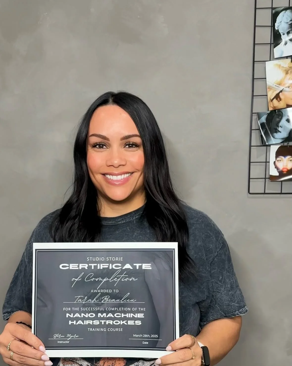 Last week I was able to do something I&rsquo;ve wanted to do for months now and I am proud to say I accomplished the Nano Brow training, and I couldn&rsquo;t be happier. I&rsquo;m so thankful for having an instructor who was patient with me while lea