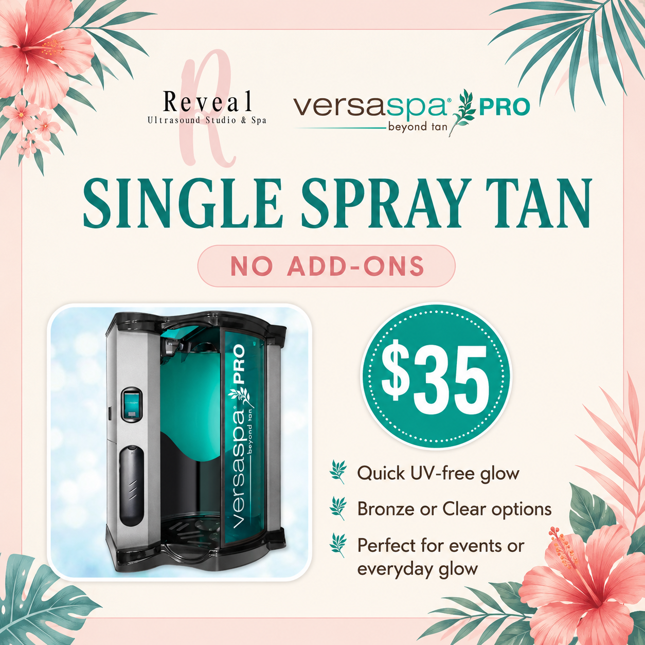 Spray Tan - Single Pass