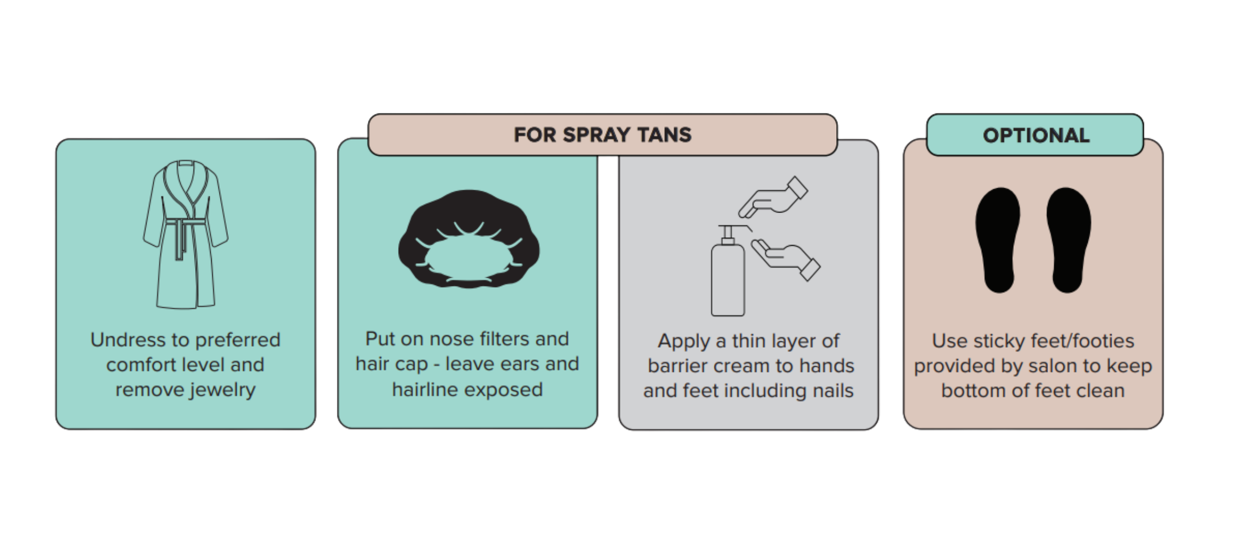 How to prepare for a VersaSpa spray tan