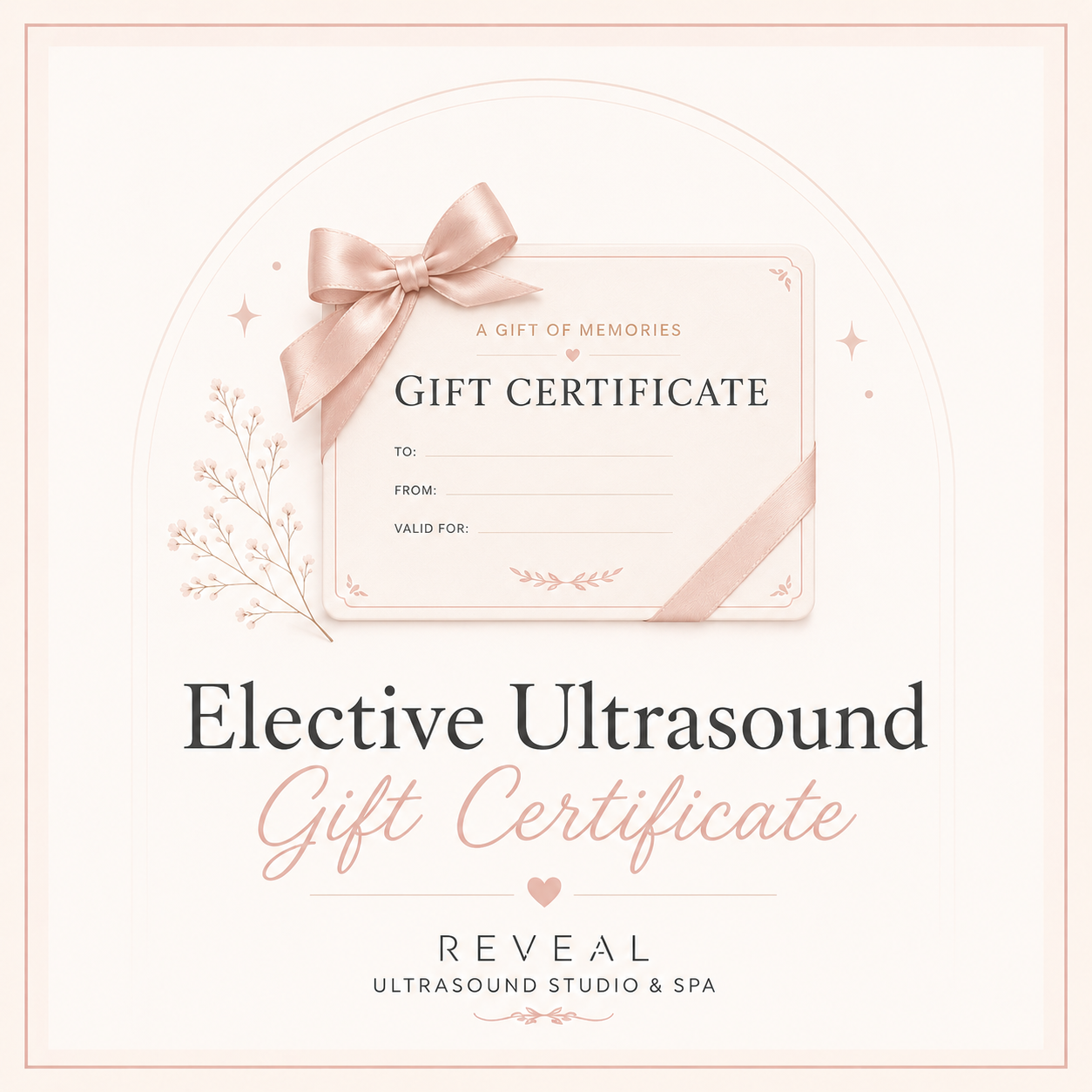 Elective Ultrasound Gift Certificate