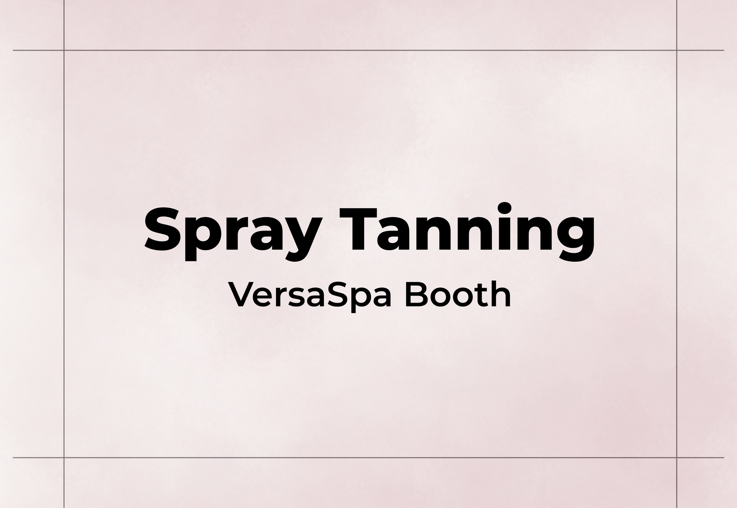 Spray Tanning