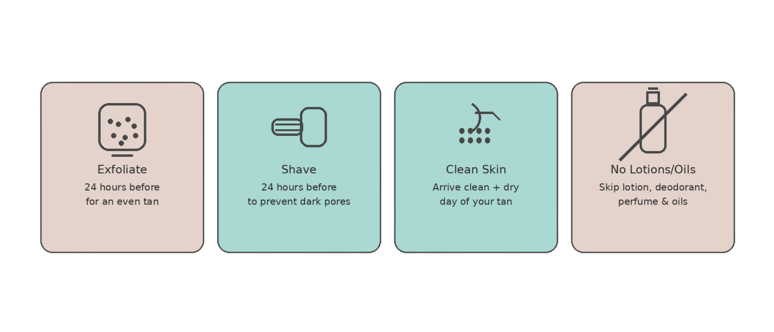 Spray tan prep tips before your appointment