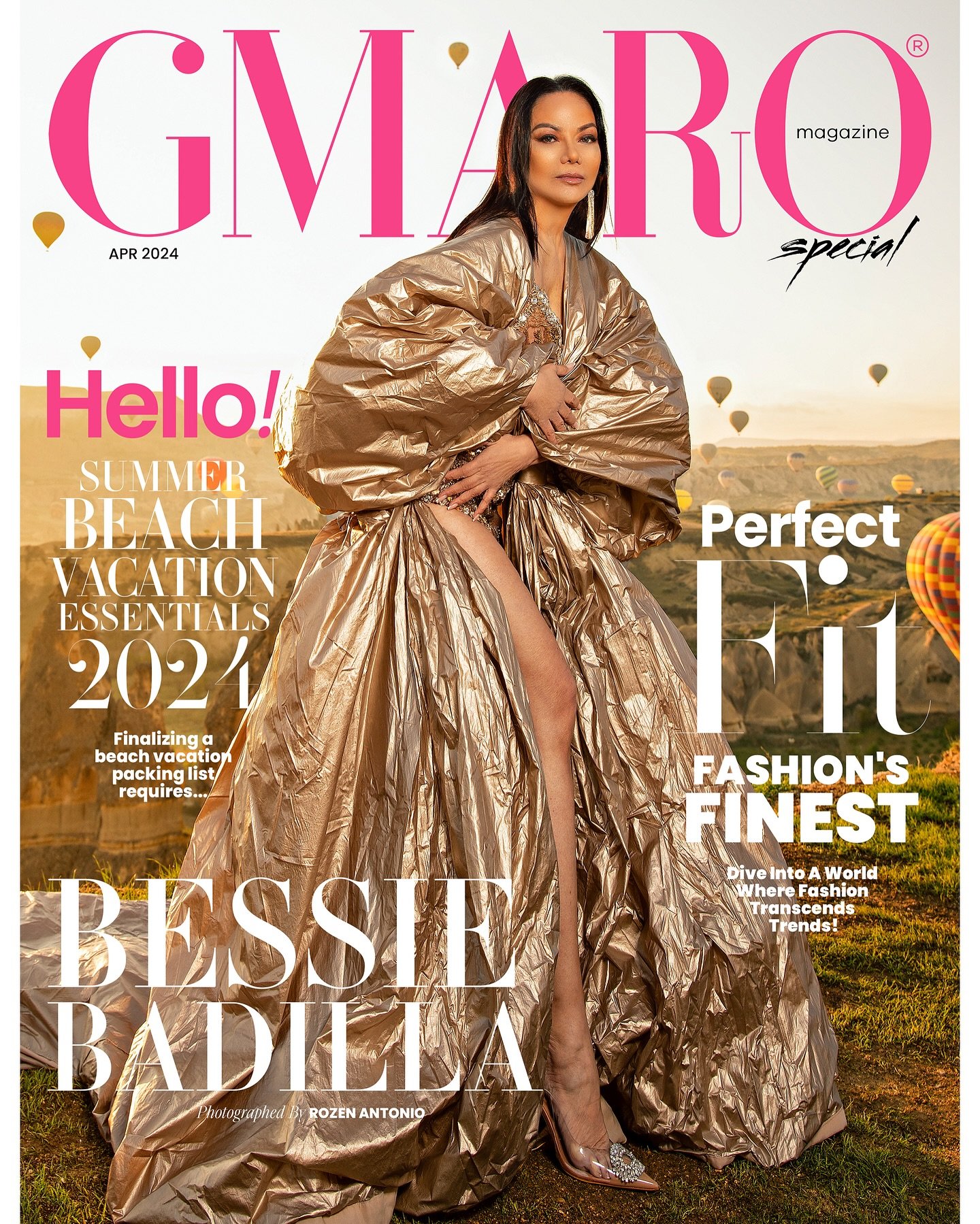 Discover the behind-the-scenes magic in the latest GMARO Magazine&lsquo;s April 2024 Issue! Photographer Rozen Antonio teams up with cover model Bessie Badilla to overcome the unique challenges of international location shoots. From long drives and h