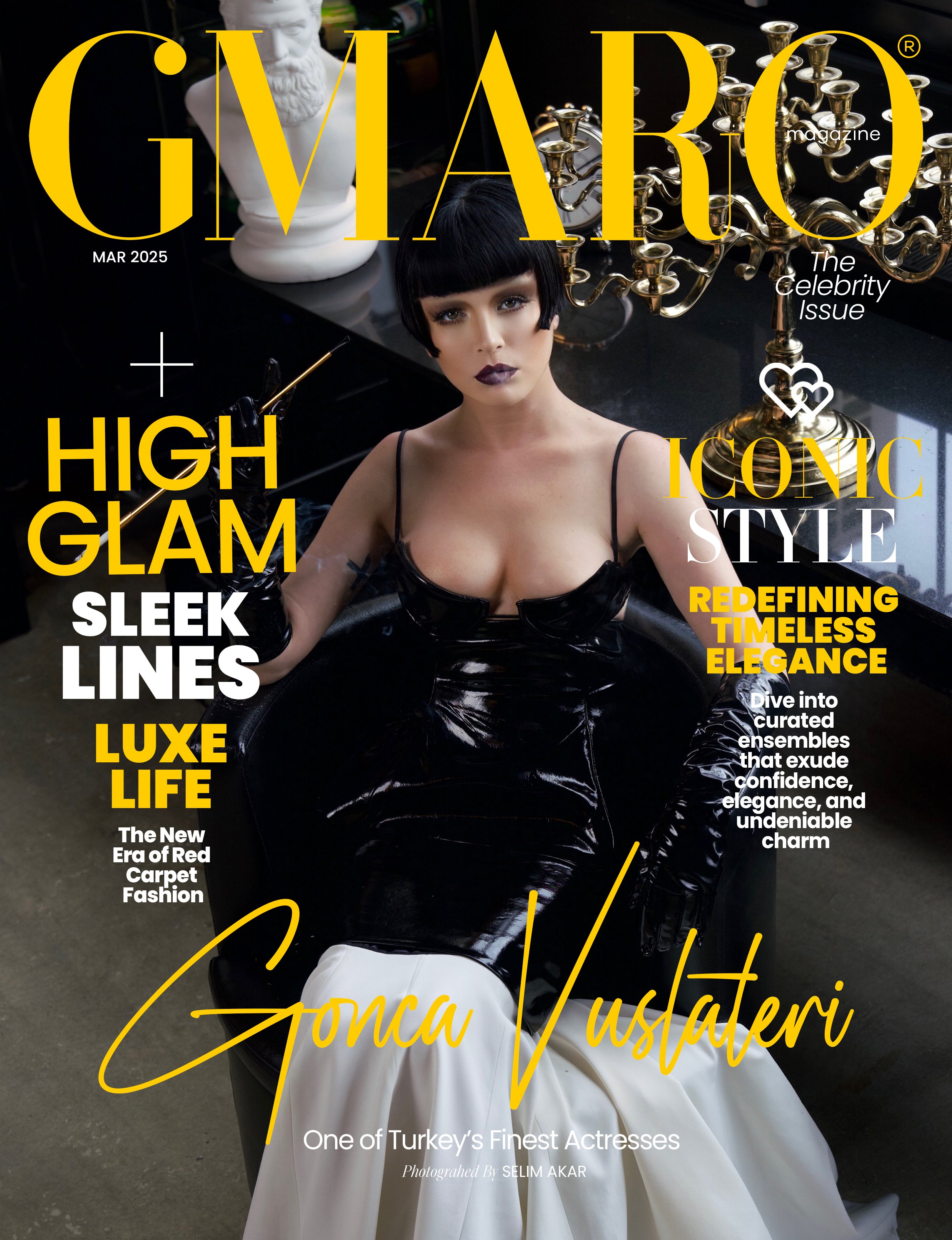 Gonca Vuslateri’s Iconic Presence Shines in GMARO’s Celebrity Edition